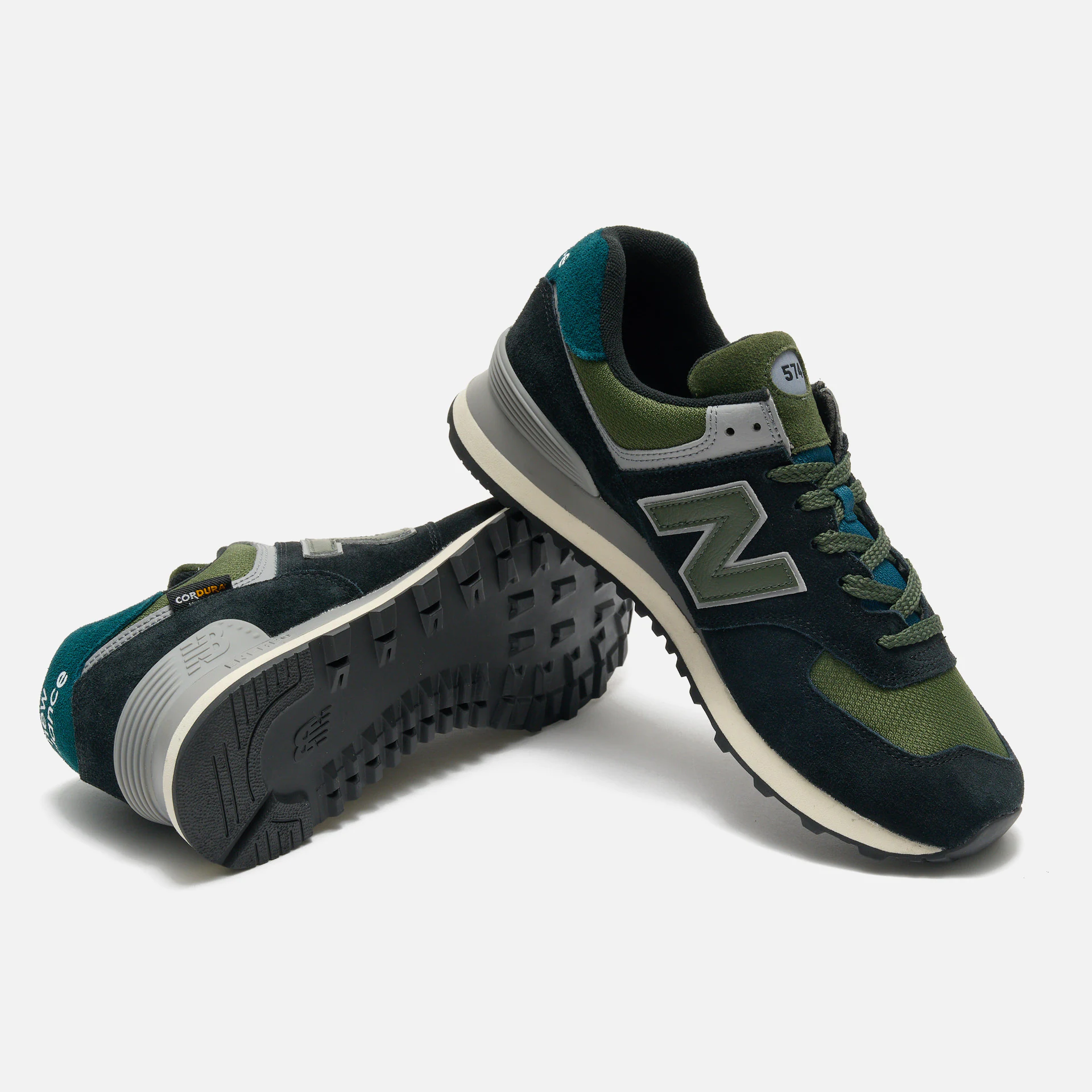 New Balance U574KBG Sneaker Black/Green