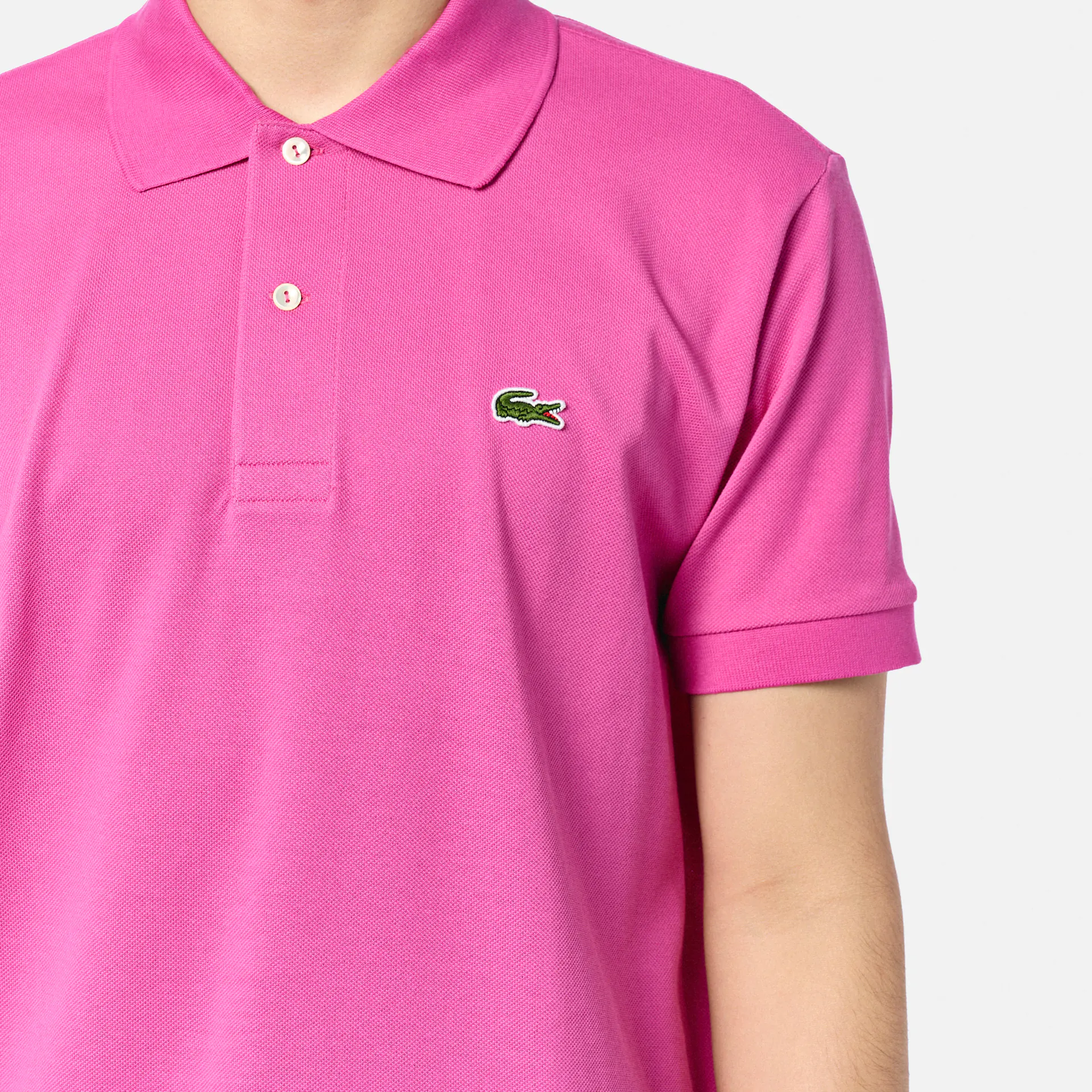 Lacoste Classic Fit Piqué Poloshirt L.12.12 Malva