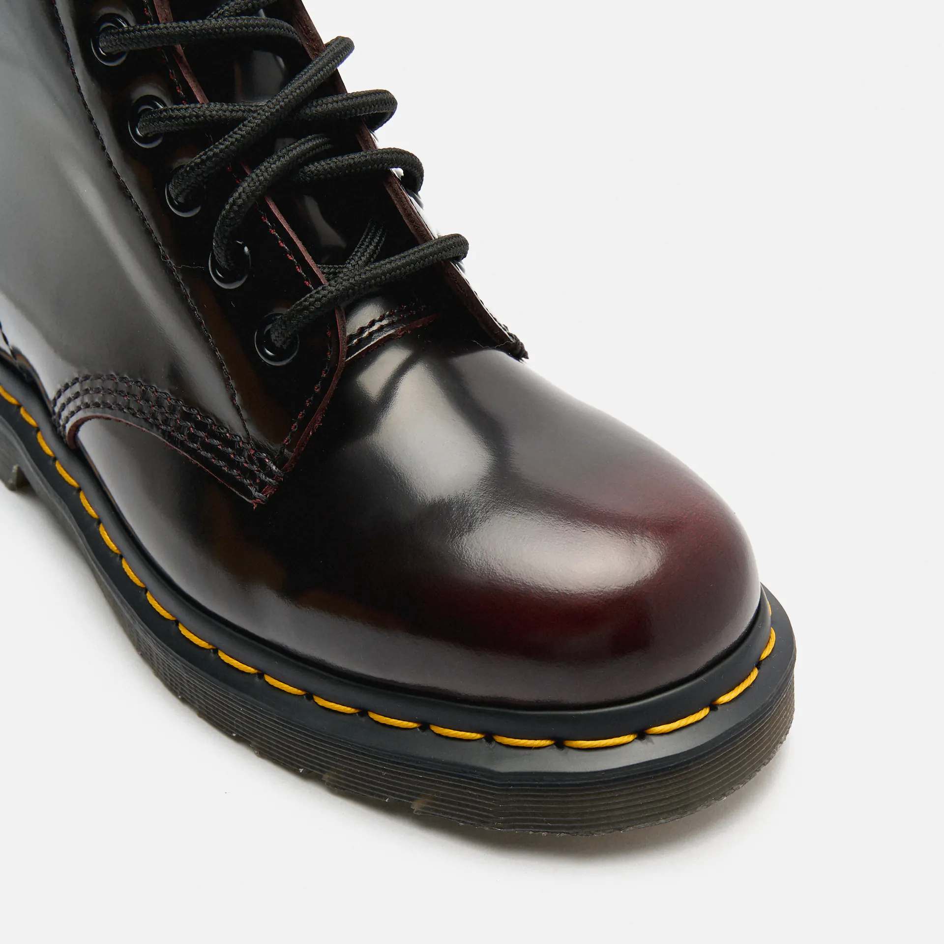 Dr. Martens 1460 Arcadia Leather Boots Cherry Red