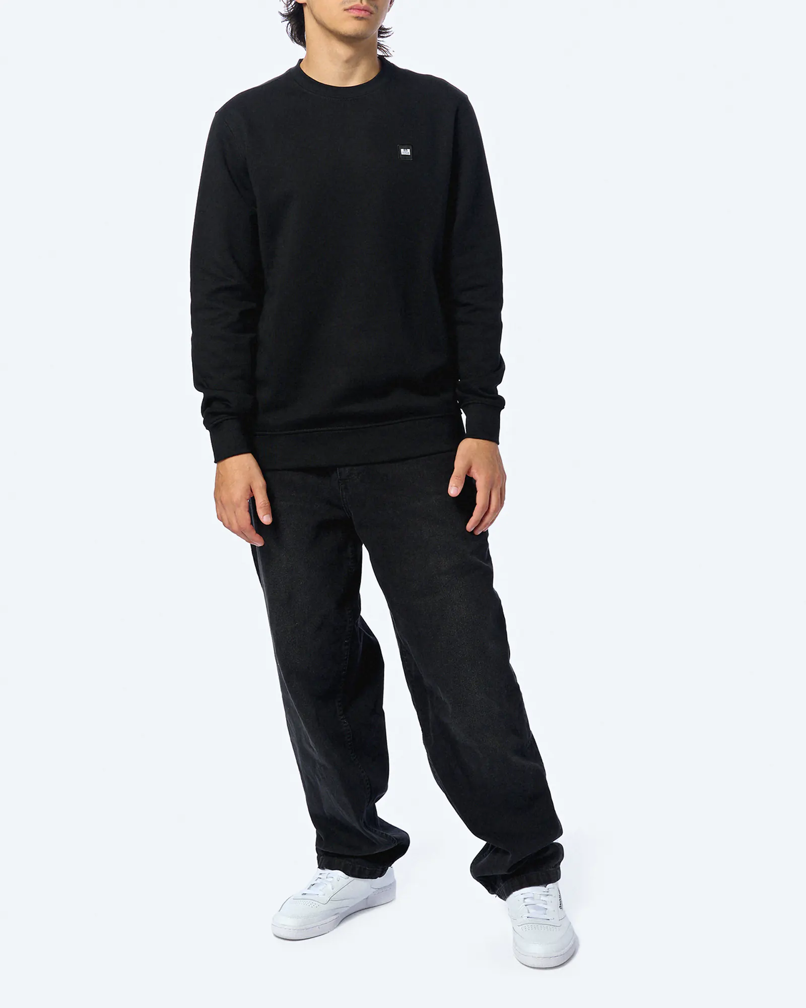 Weekend Offender Ferrer Sweatshirt Black Weekend Offender Ferrer Sweatshirt Black