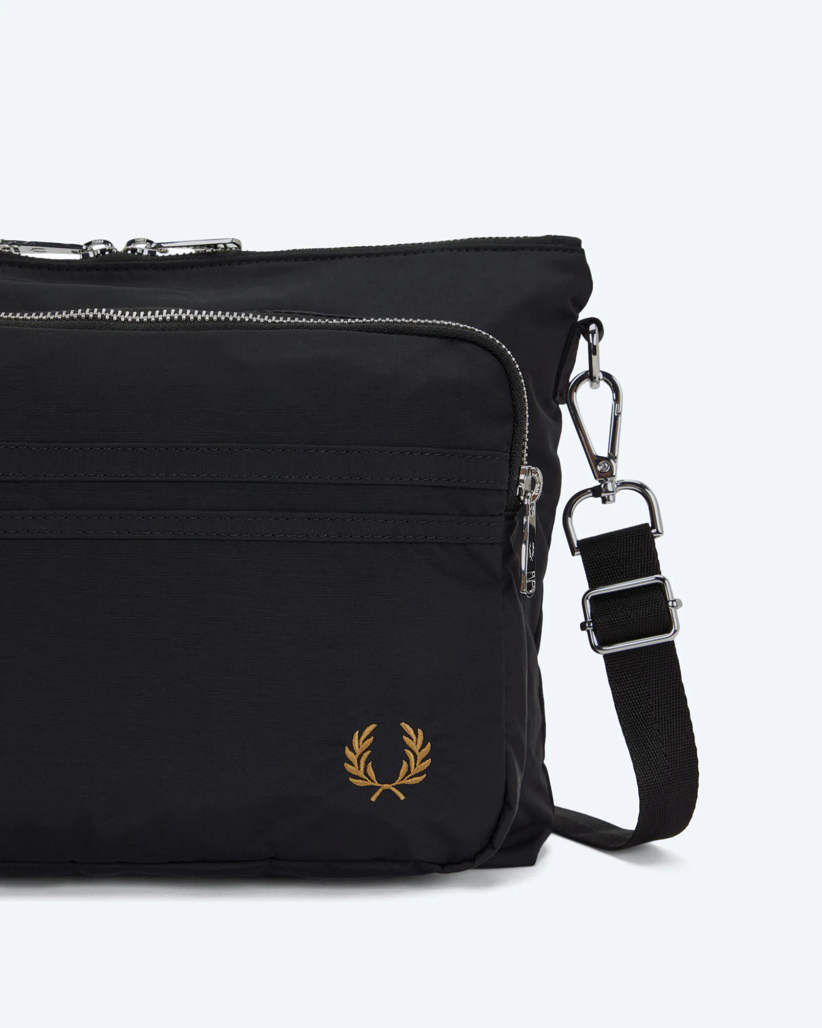 Fred Perry Brentham Crossbody Bag Black