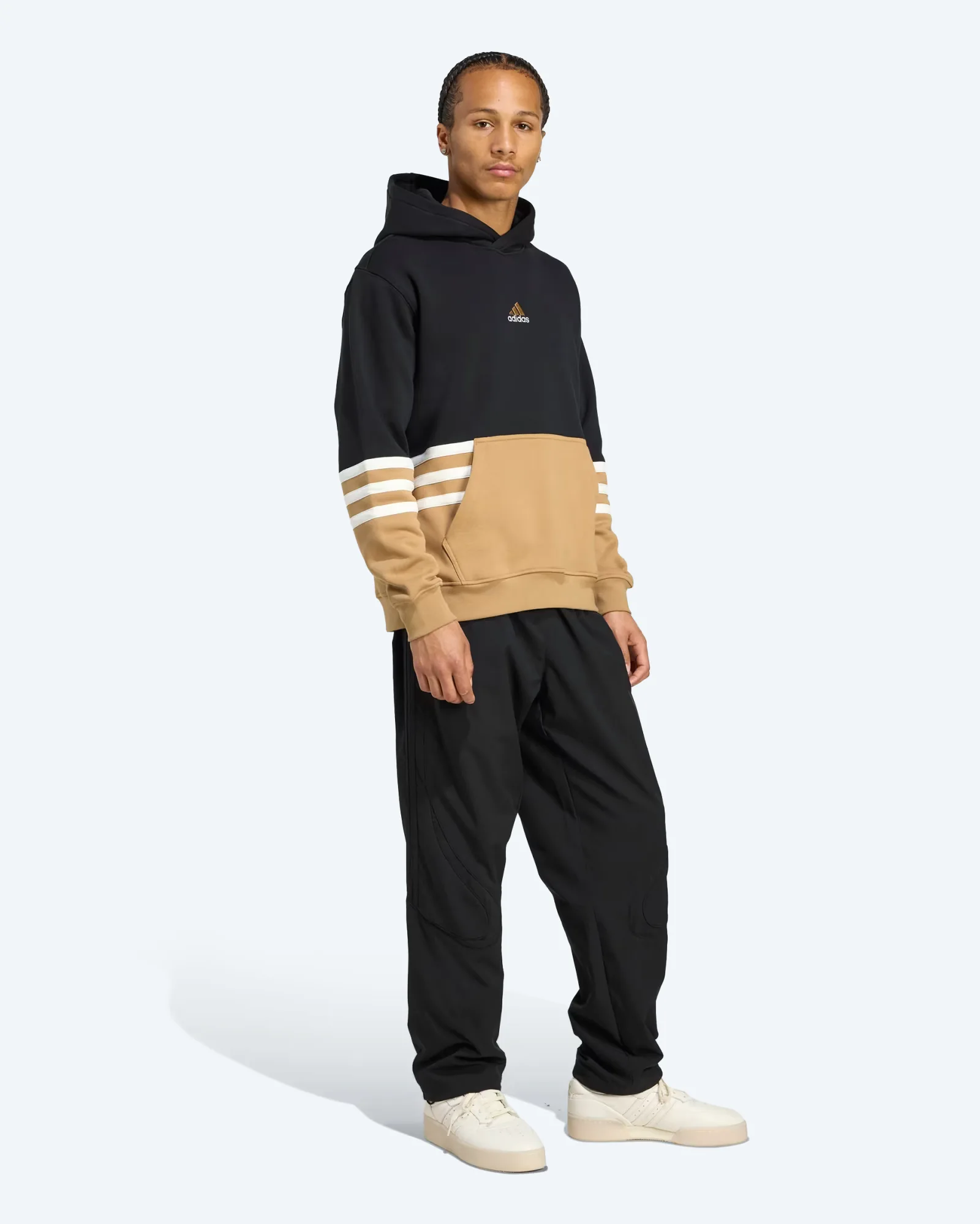 adidas Originals Archive Cutline Hoodie Black/Cardboard