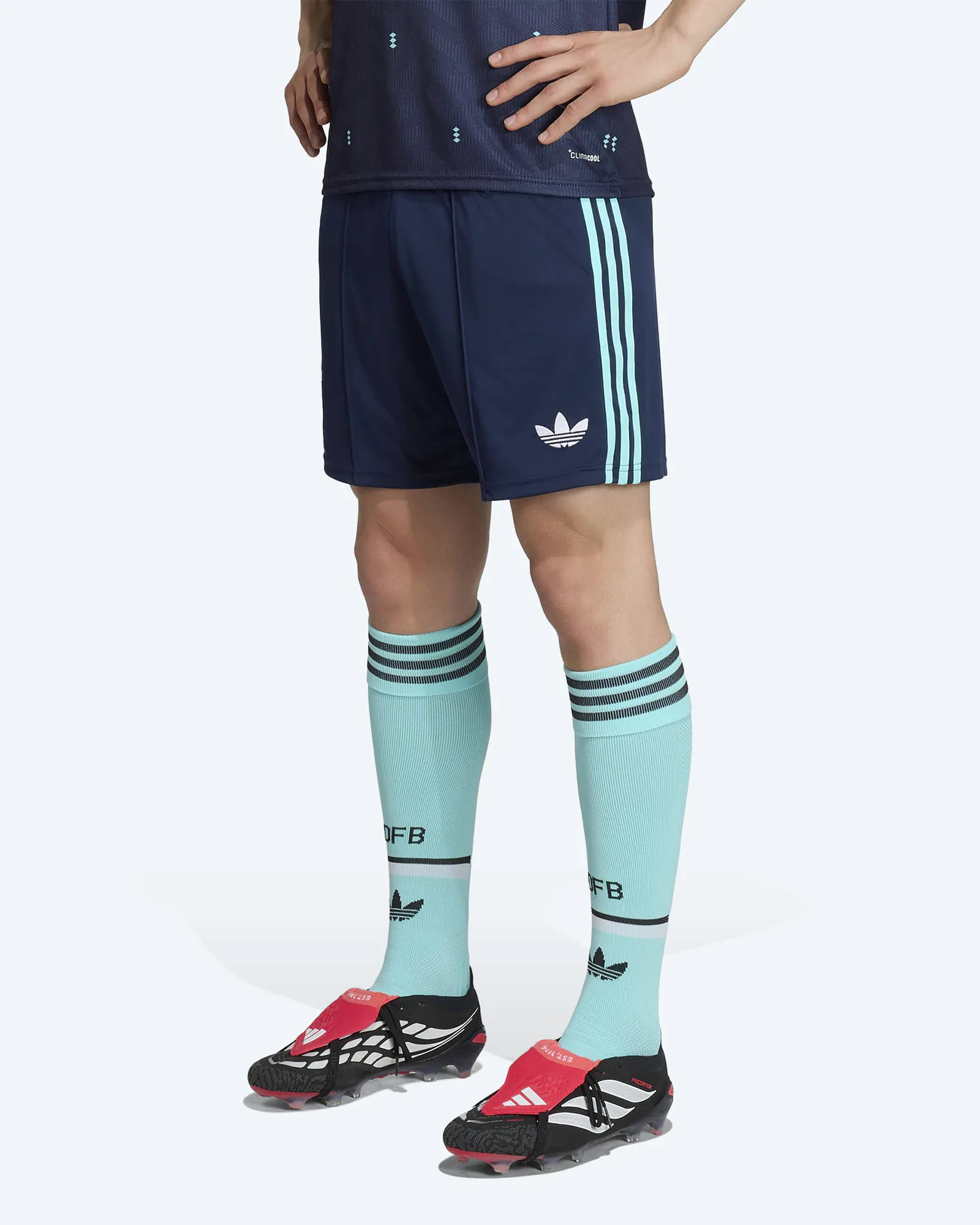DFB Away Shorts Navy