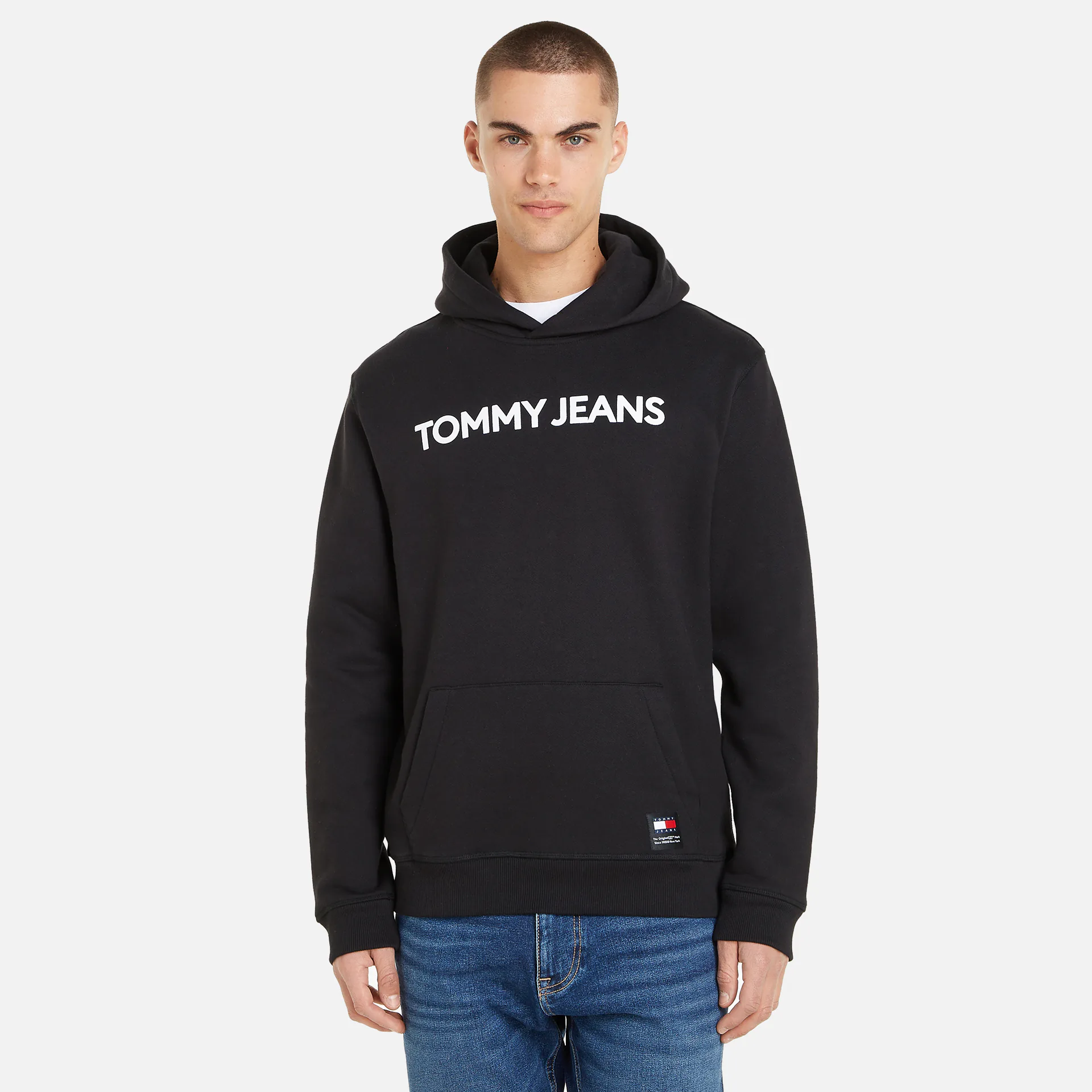 Tommy Jeans Reg Bold Classics Hoodie Black