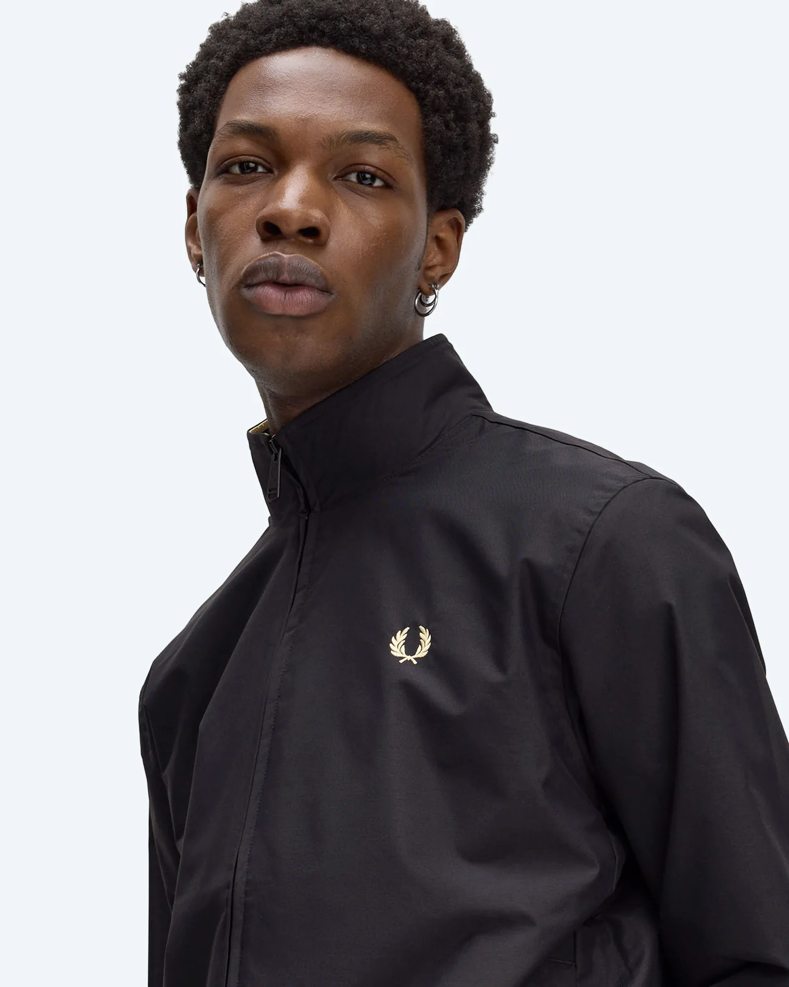 Fred Perry Brentham Jacket Black