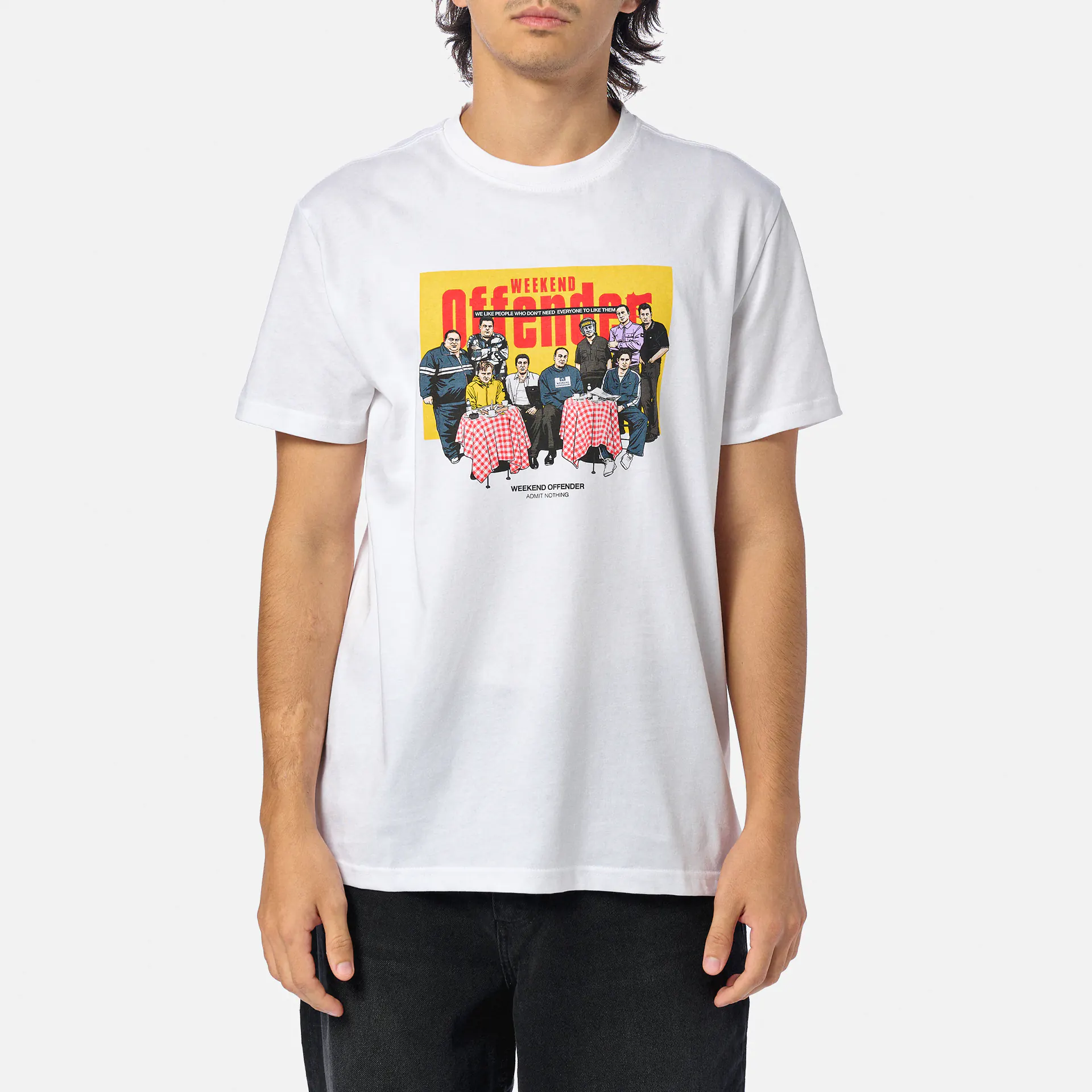 Weekend Offender Satriales T-Shirt White