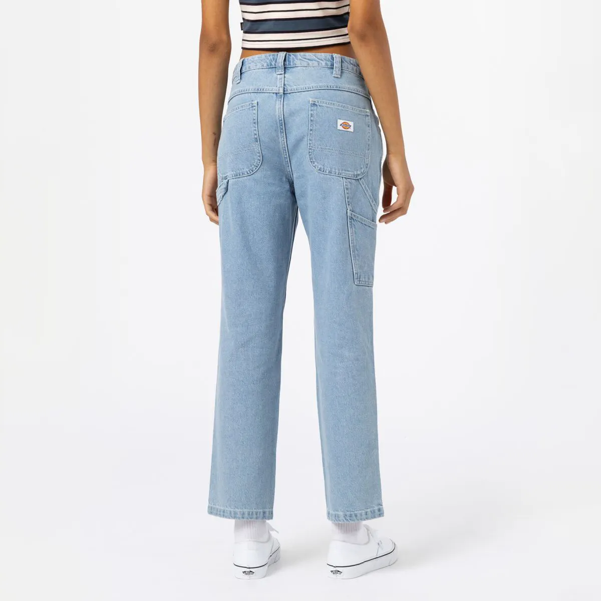 Dickies Ellendale Denim Pants Vintage Aged Blue