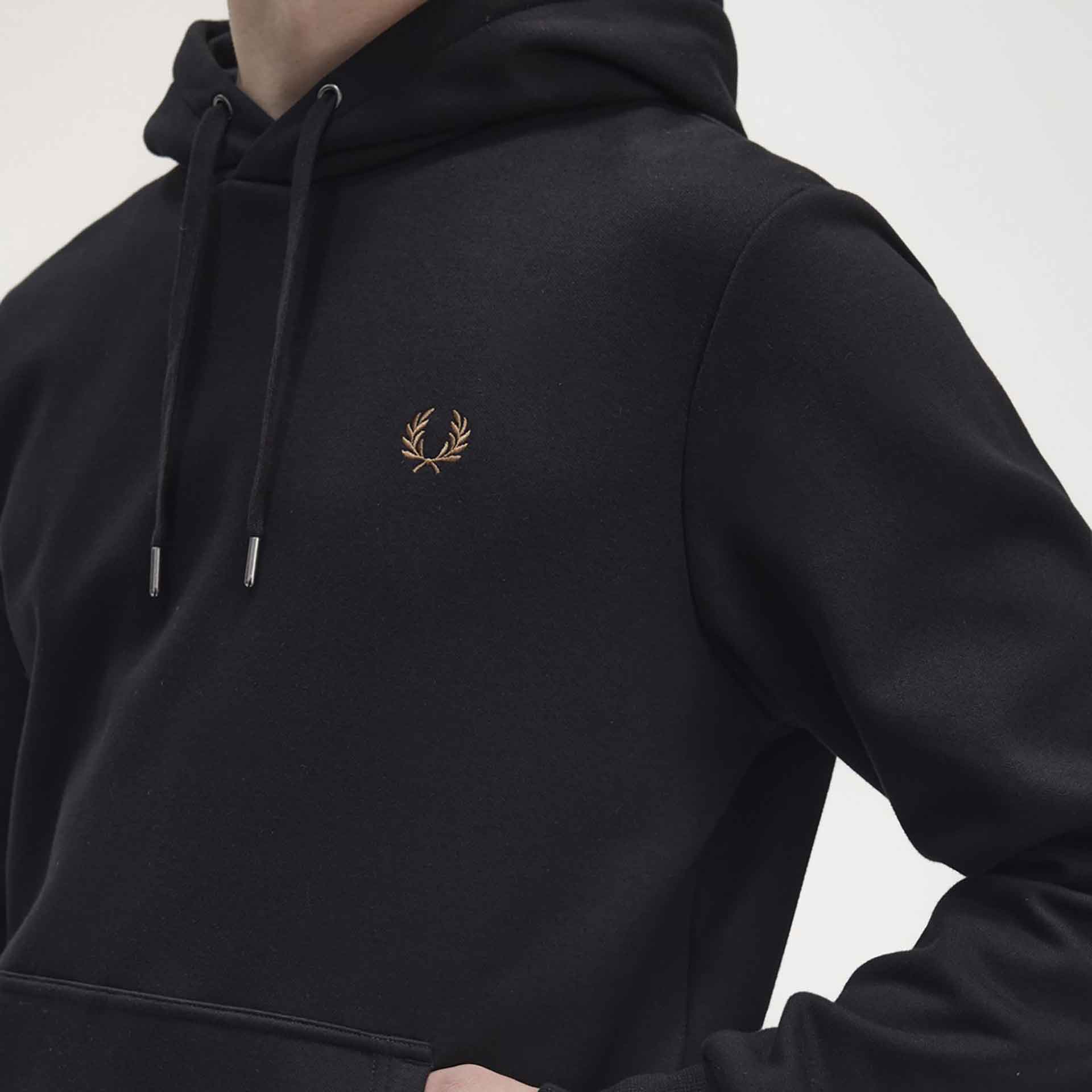 Hooded sweatshirt hotsell black