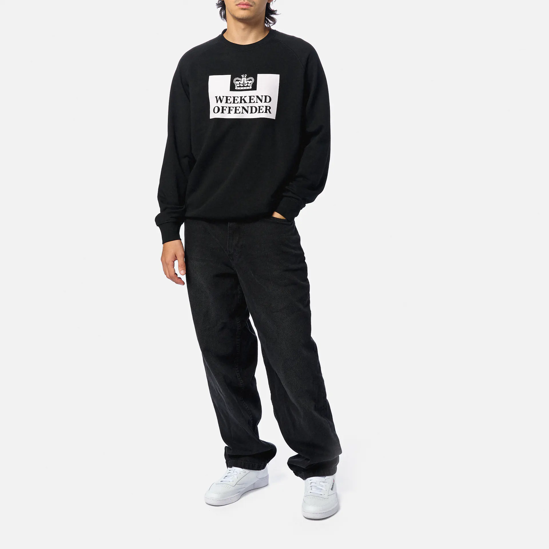 Weekend Offender Penitentiary Classic Sweatshirt Black