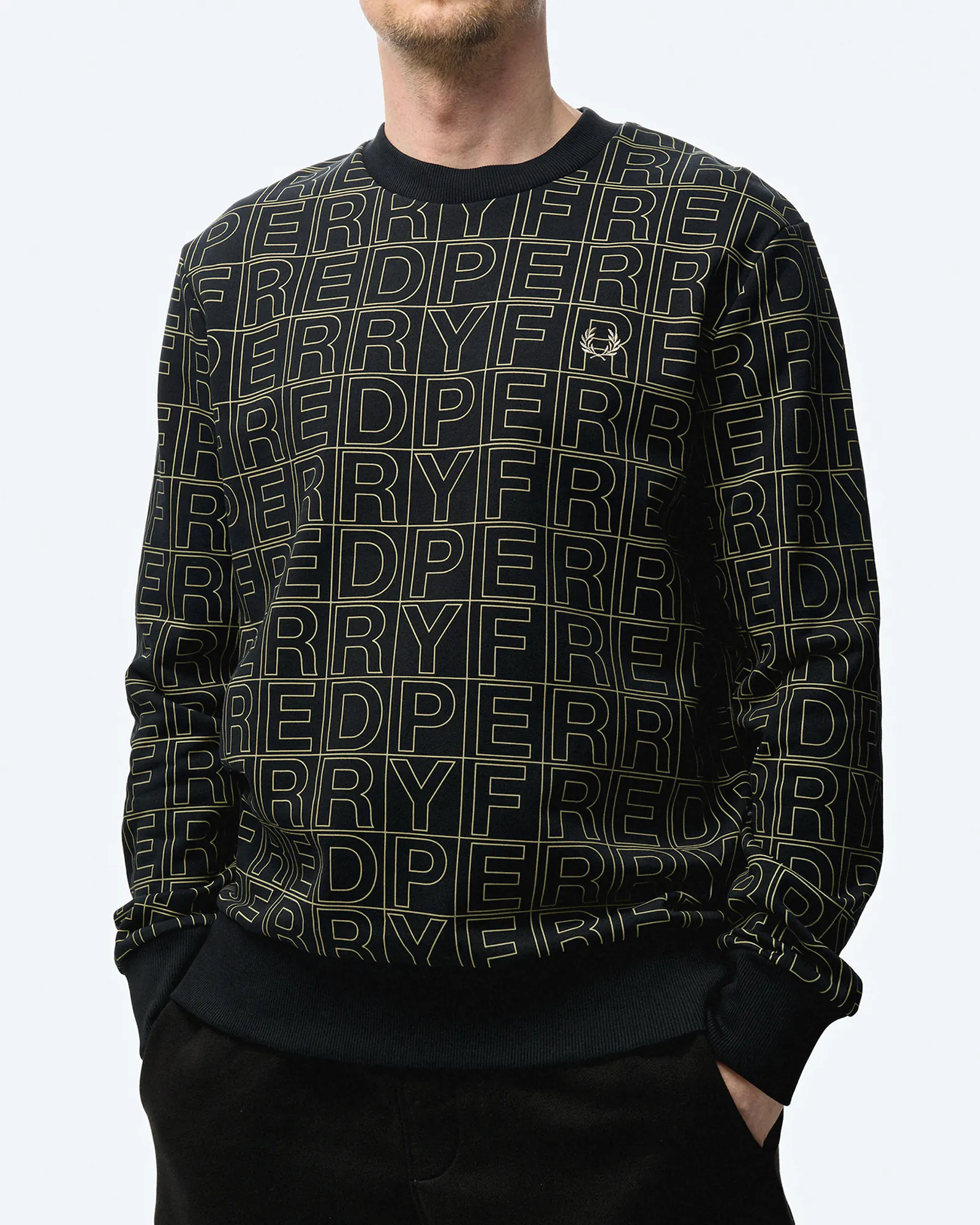 Black graphic sweatshirt on sale