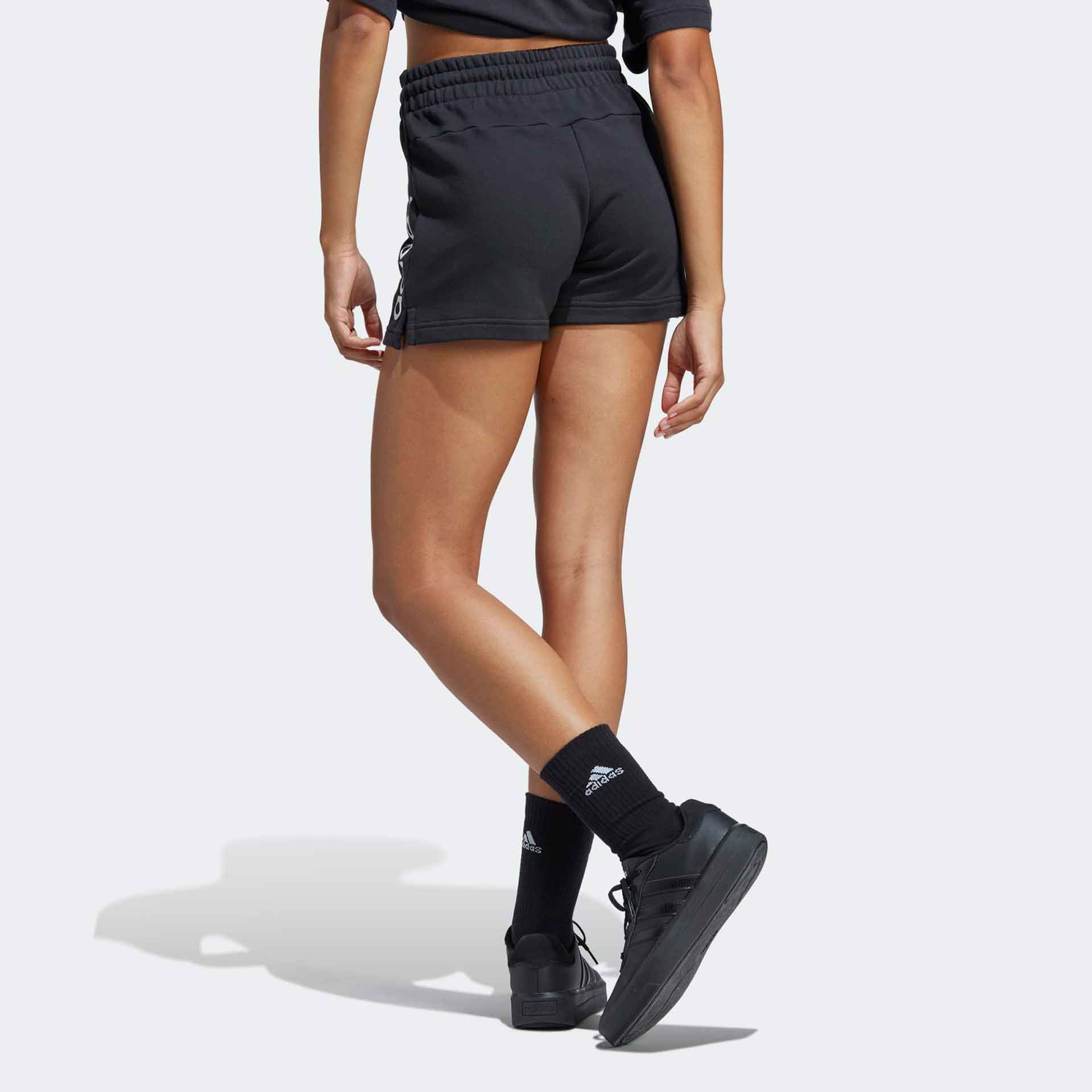 adidas Essentials Linear French Terry Shorts Black
