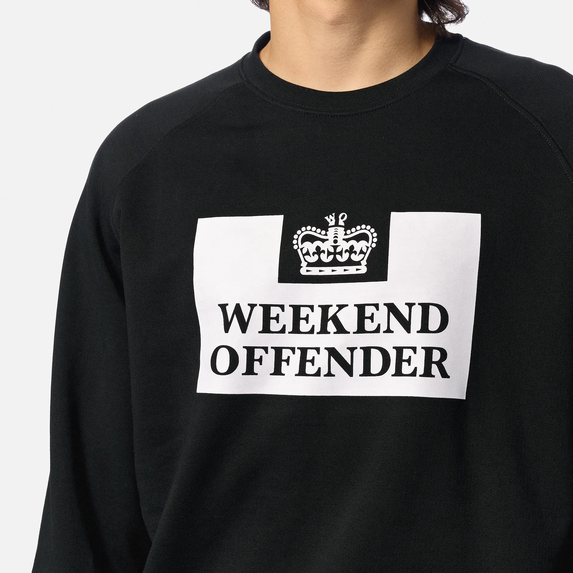 Weekend Offender Penitentiary Classic Sweatshirt Black