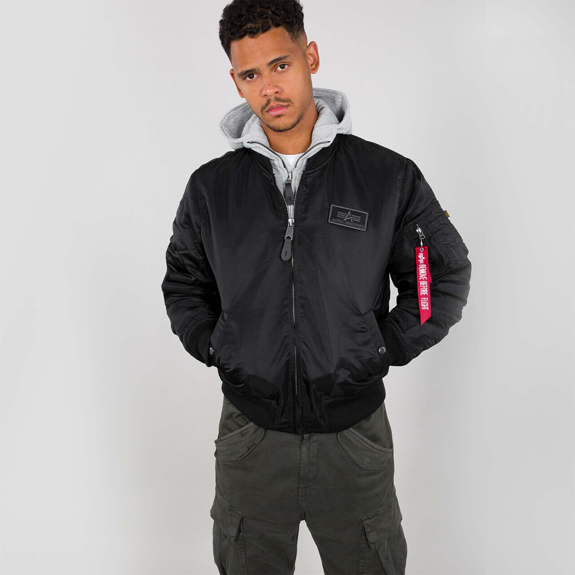 Alpha Industries MA-1 D-Tec Jacket Black