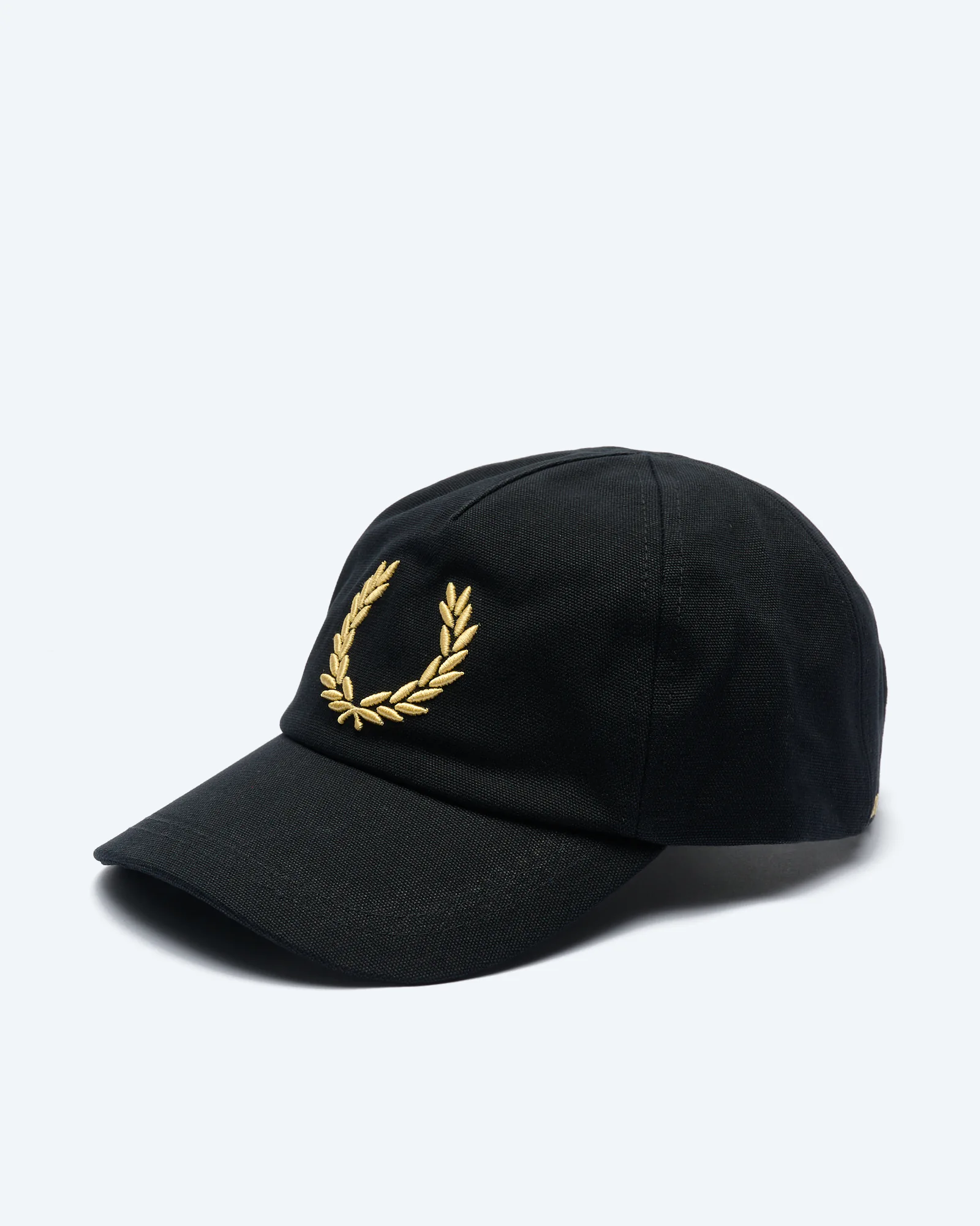 Fred Perry Bold Branding Canvas Cap Black/Champagne
