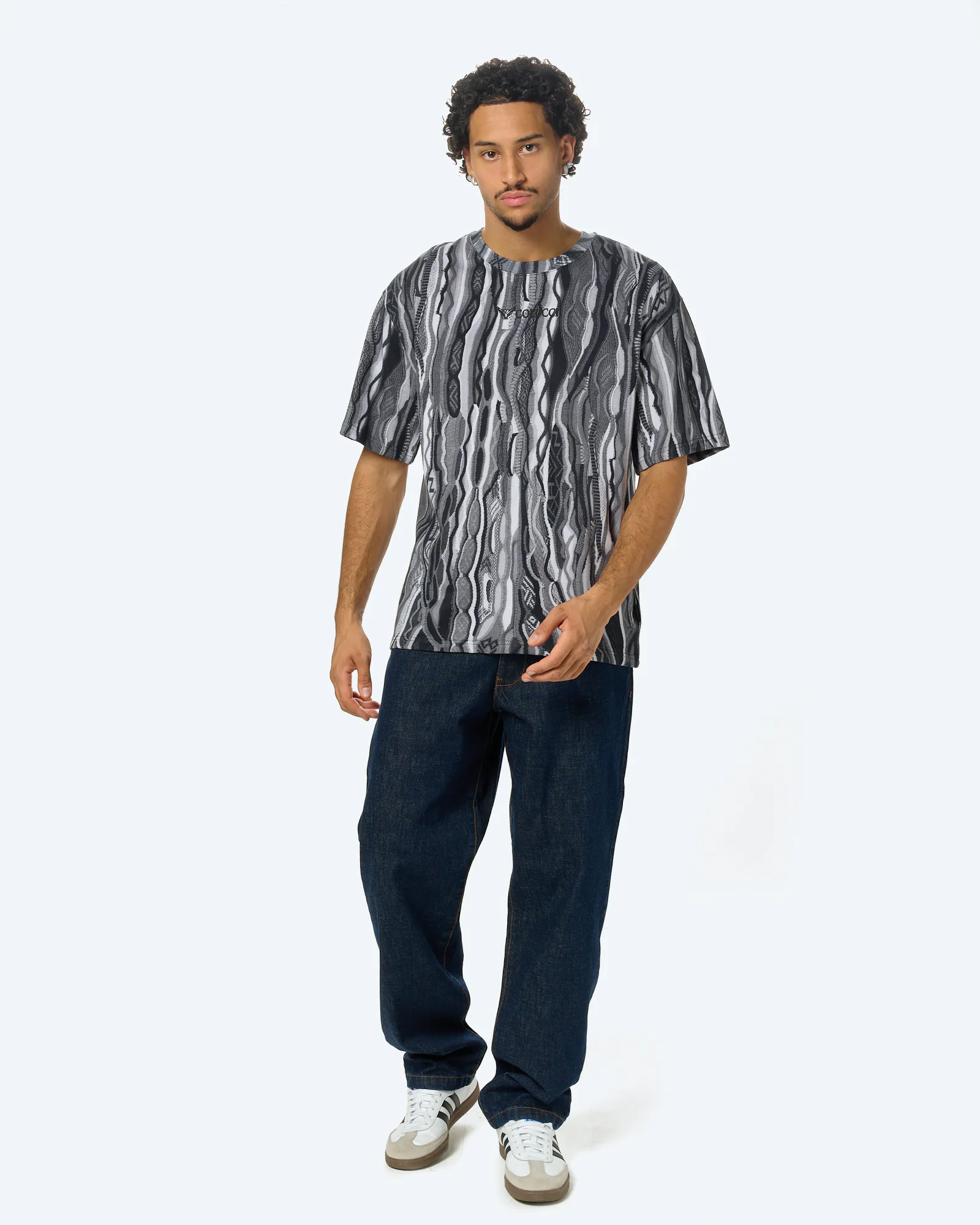 Signature T-Shirt AOP Black