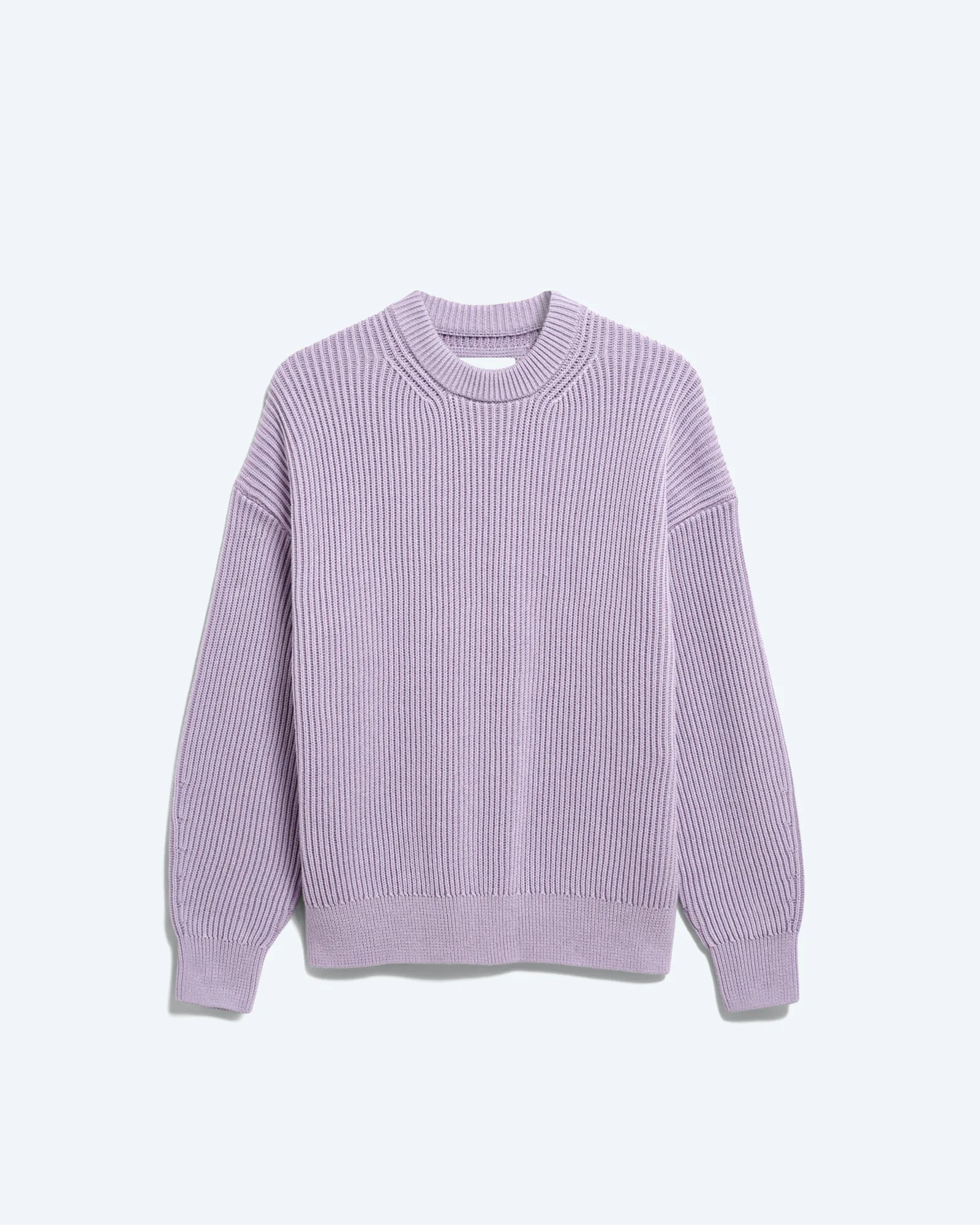 VANISÉ RIB KNIT SWEATER Moonlit Lilac/Dark Moonlit Lilac