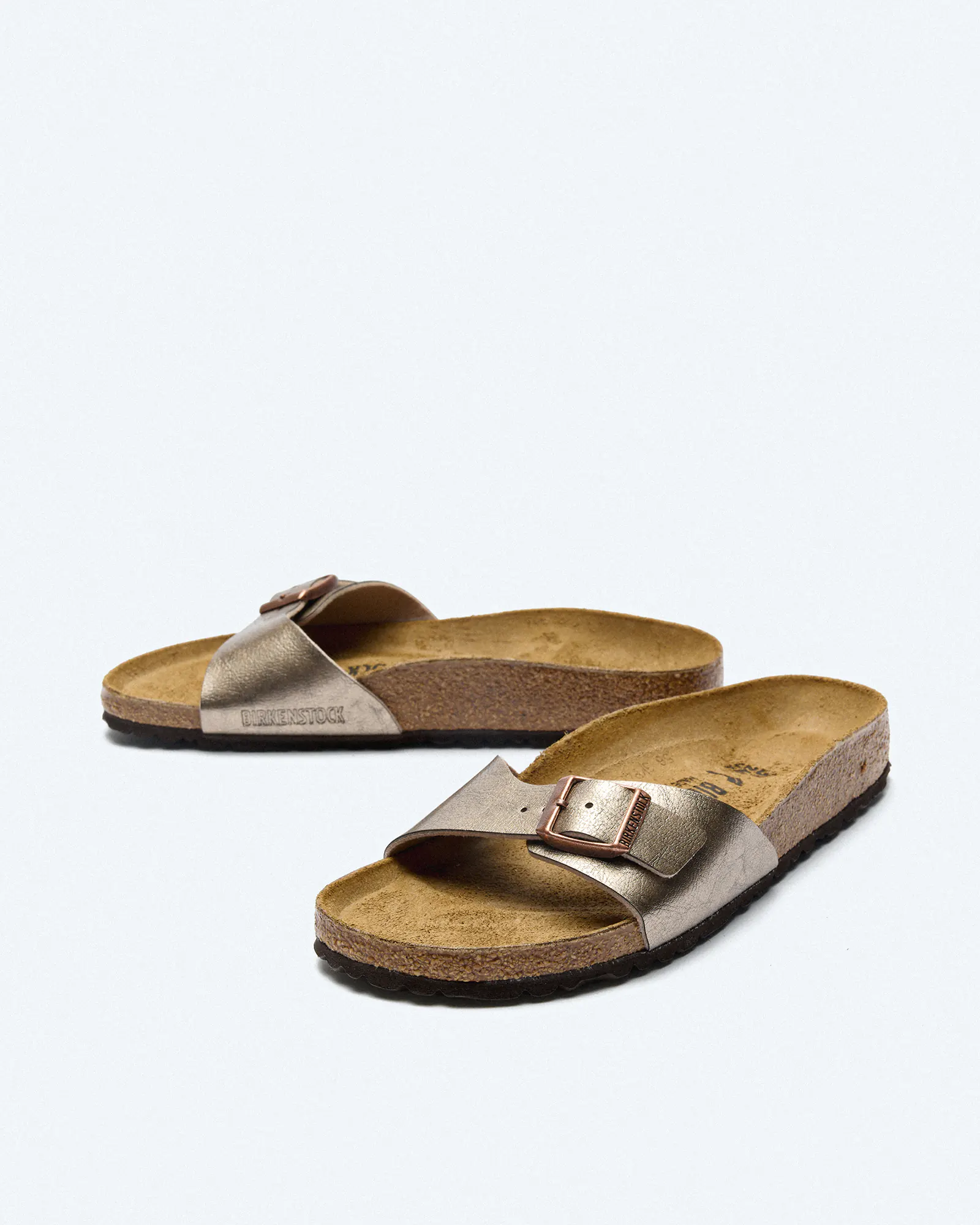 Birkenstock Madrid BF Sandals Narrow Graceful Taupe