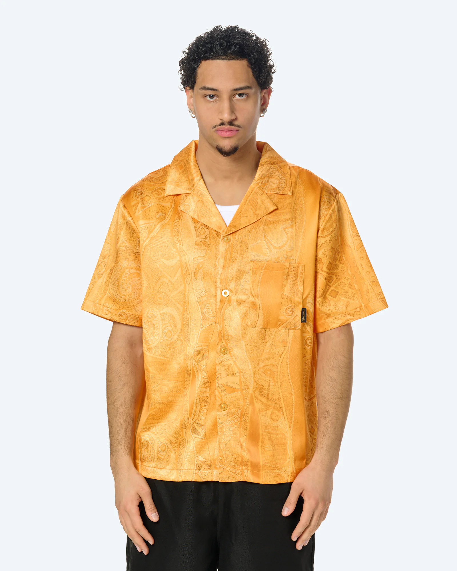 Colucci Signature Resort Shirt Yellow SIG AOP