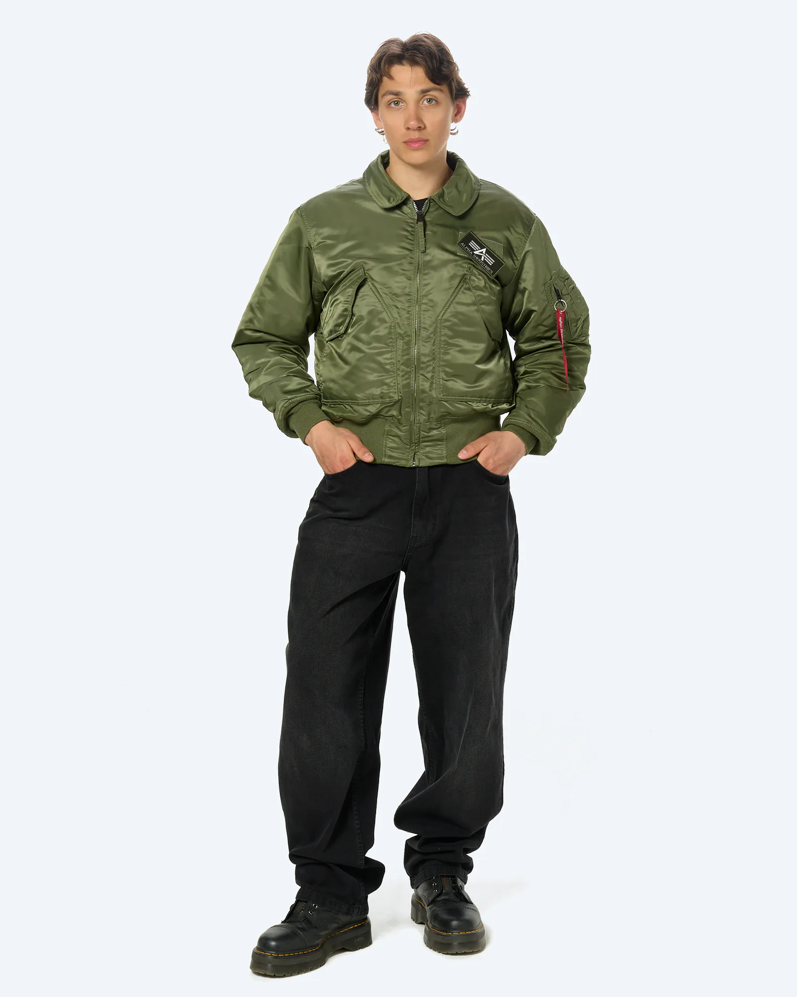 Alpha Industries CWU-45 Heritage Jacket Sage Green 
