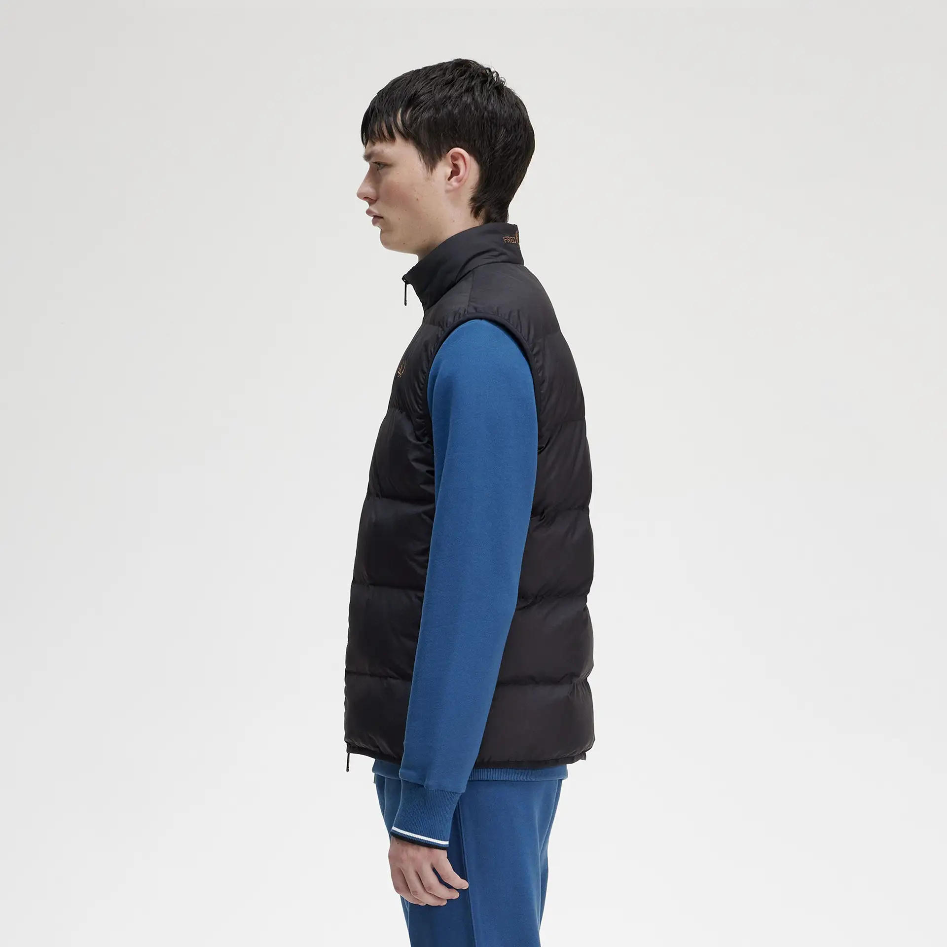 Fred Perry Insulated Gilet Black