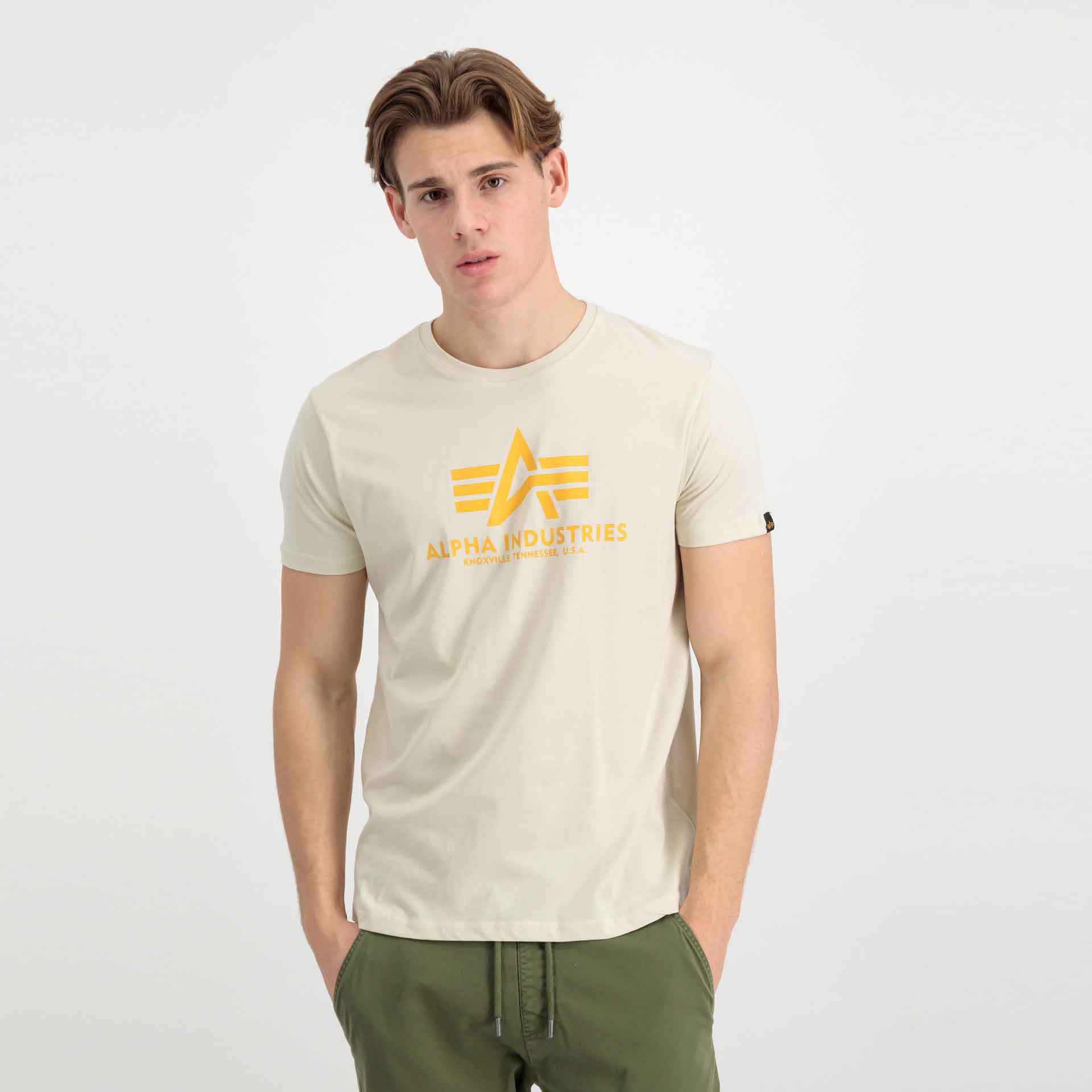 Alpha Industries Basic T-Shirt Vintage White