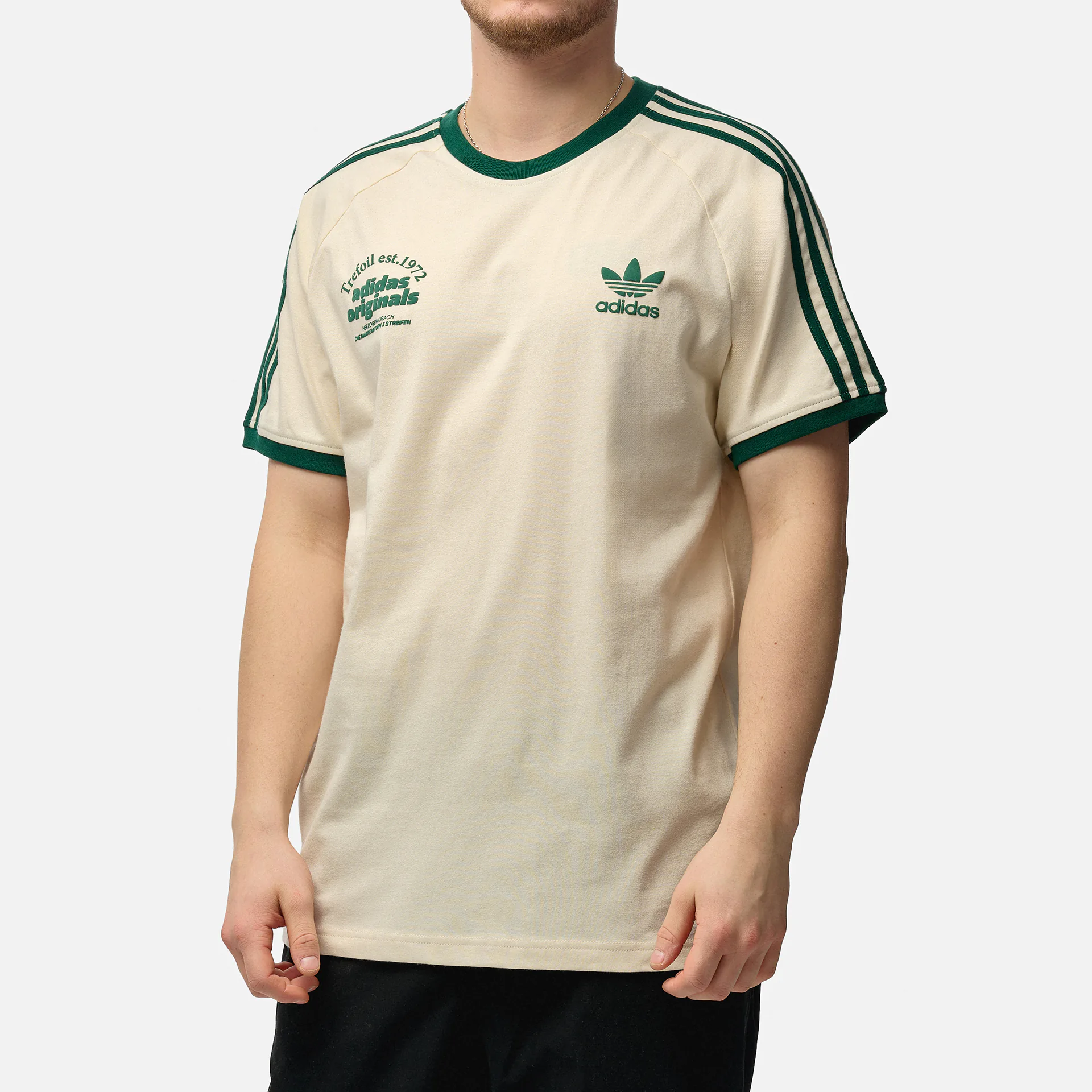 adidas Originals Sport Grafic Cali T Shirt Wonder White
