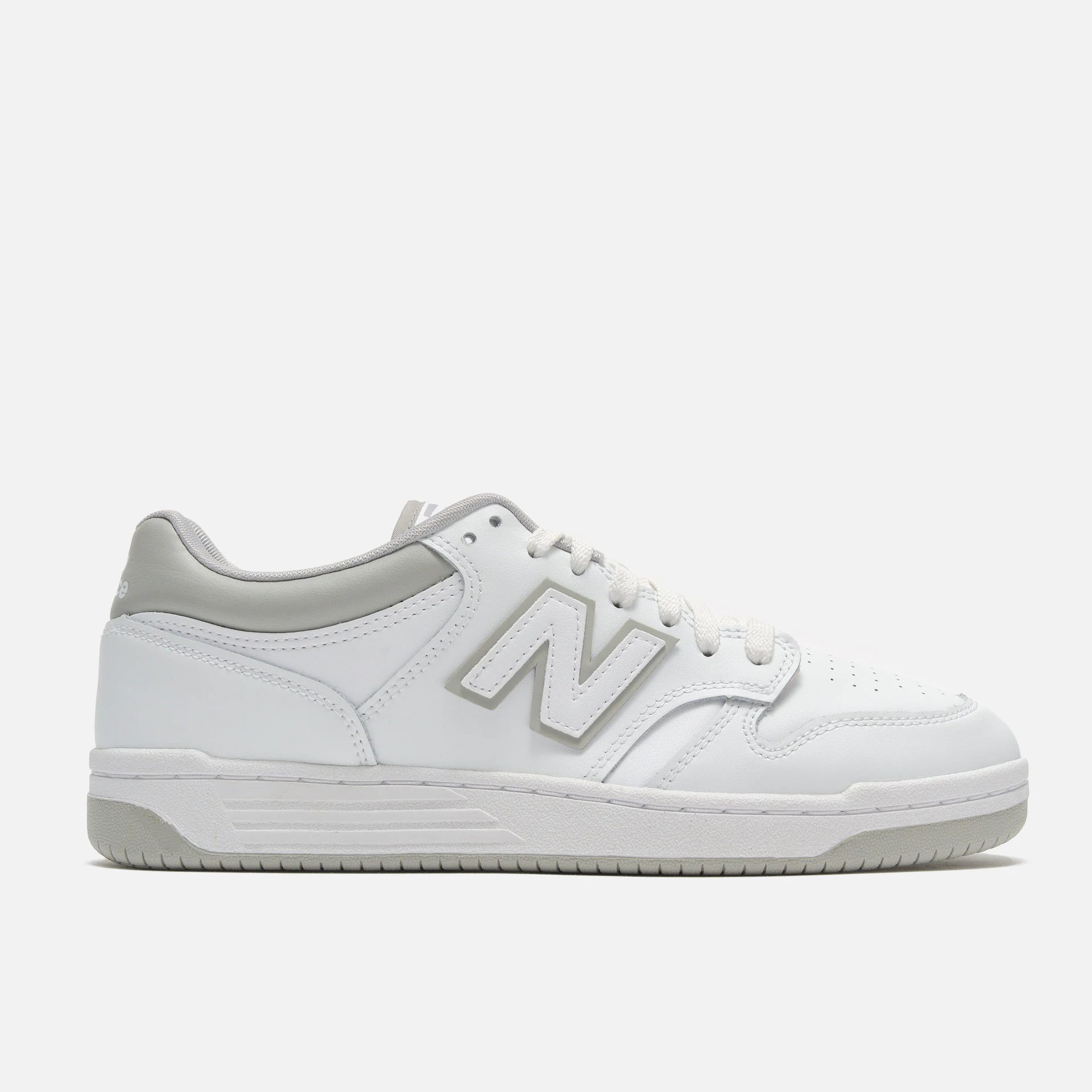 New Balance BB480LV1 Sneaker White/Grey Matter