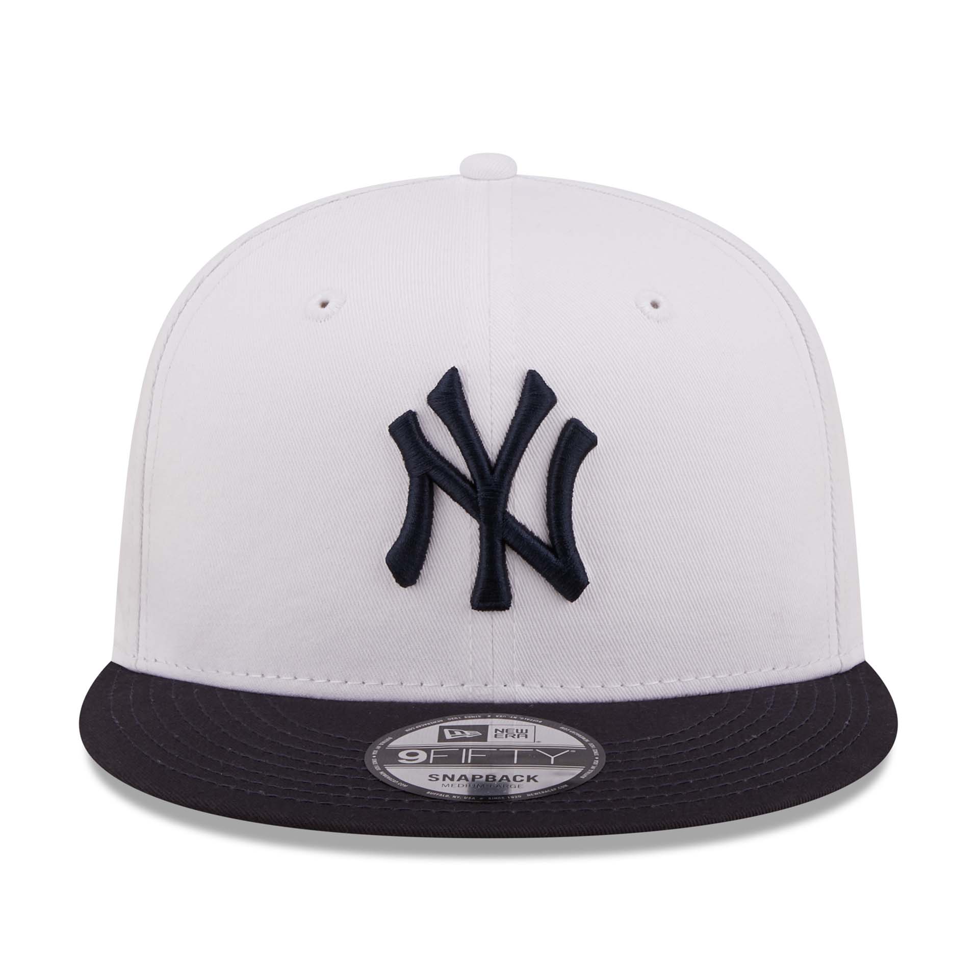 New Era MLB NY Yankees White Crown 9Fifty Snapback Cap White 