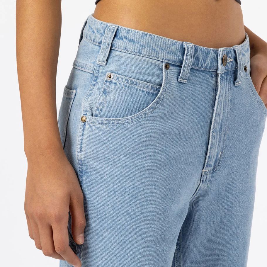Dickies Ellendale Denim Pants Vintage Aged Blue