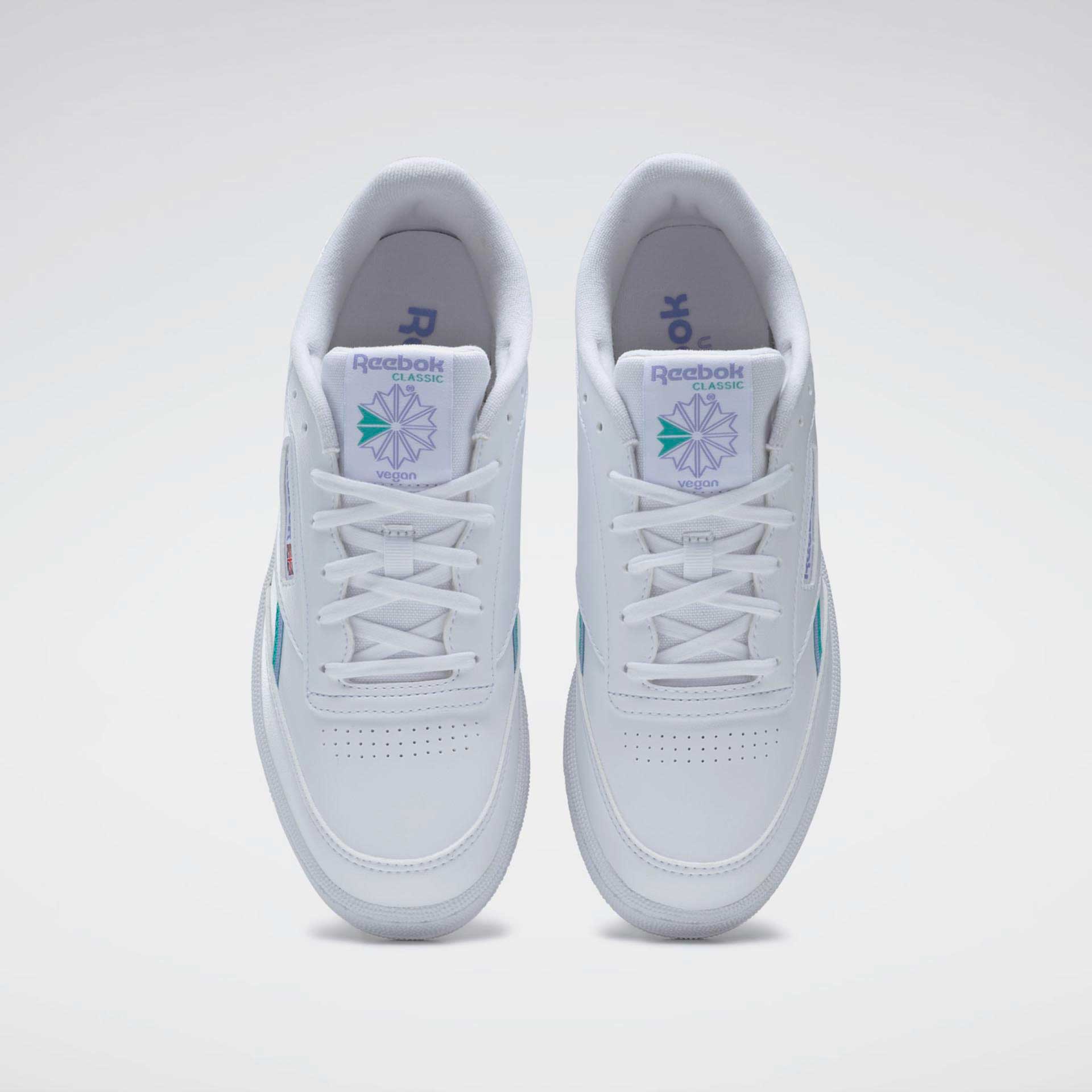 Reebok Club C 85 Sneaker Cloud White / Lilac Glow / Classic Teal