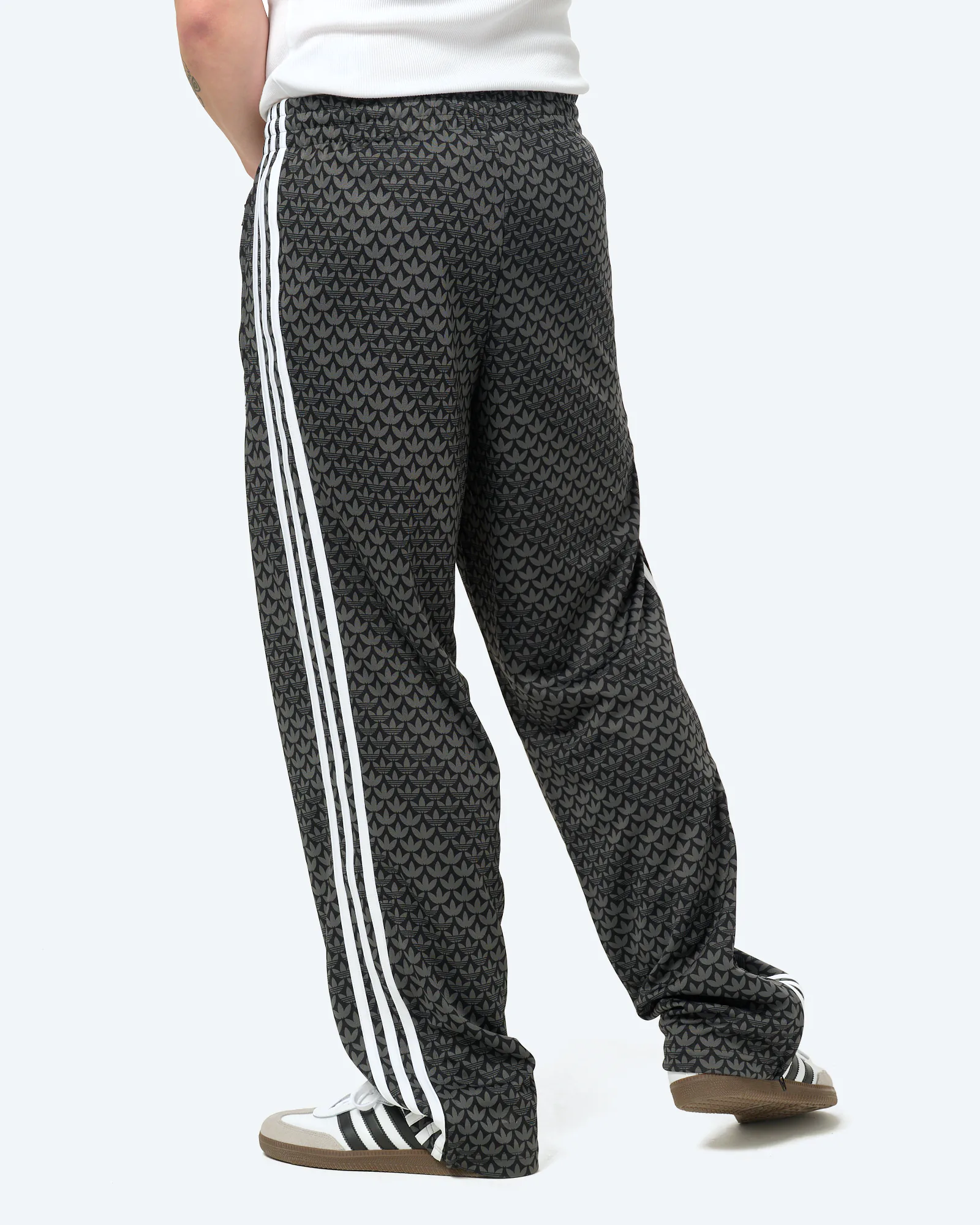 adidas Originals Firebird Monogram Track Pants Black