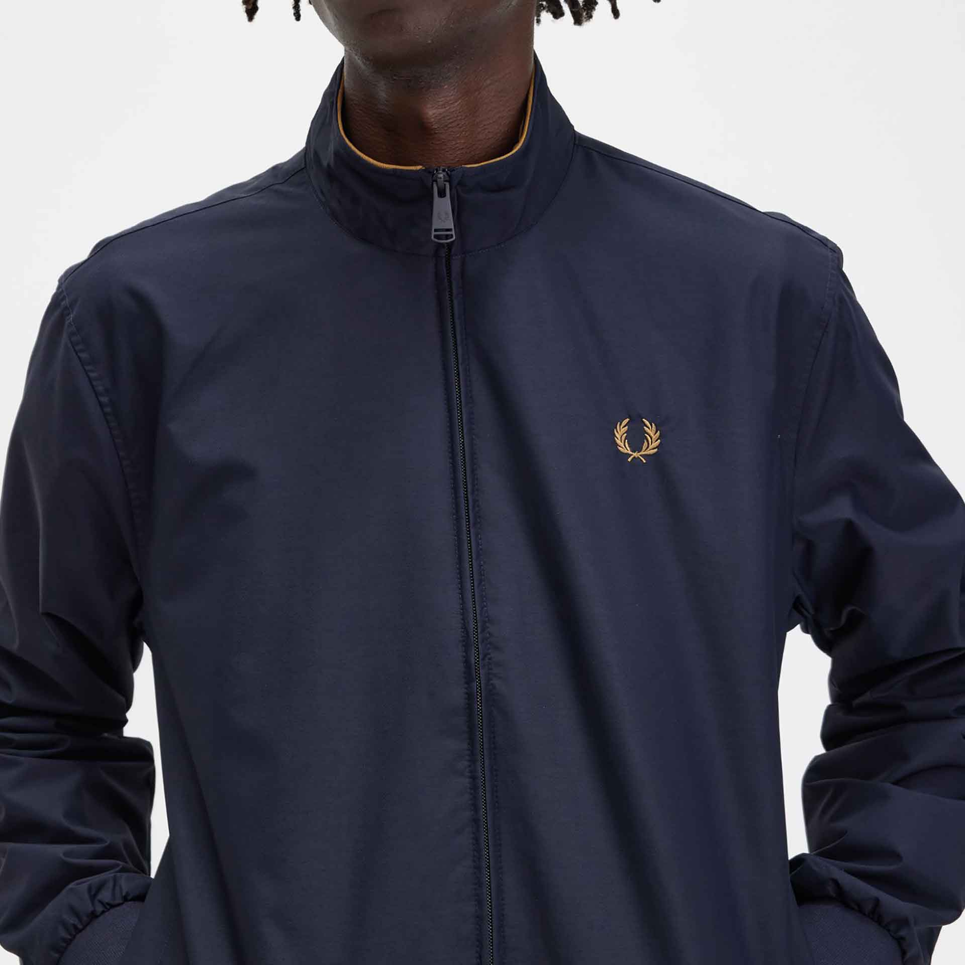 Fred Perry Brentham Jacket Navy