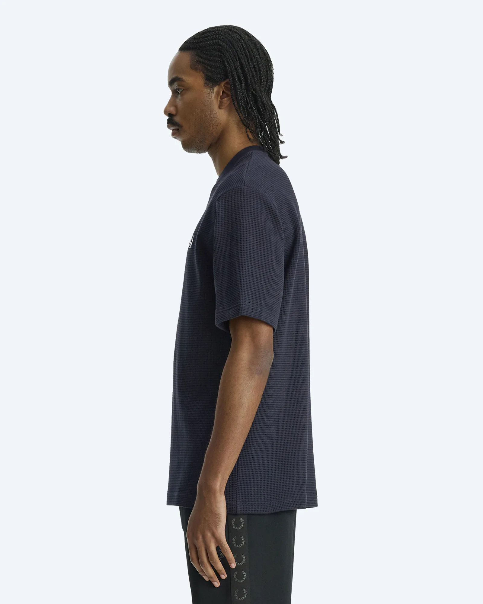 Waffle T-Shirt Navy