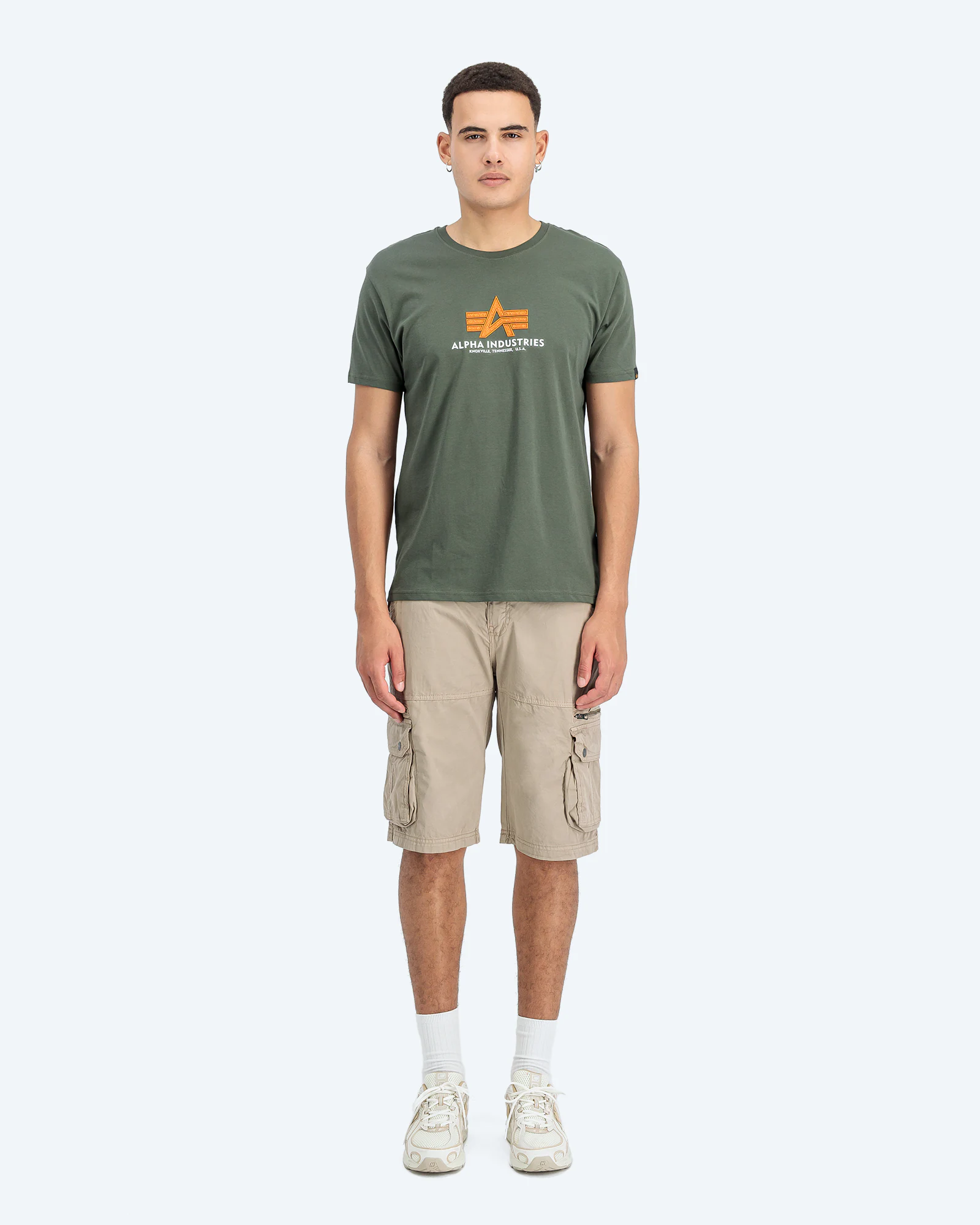Basic T-Shirt Rubber Dark Olive