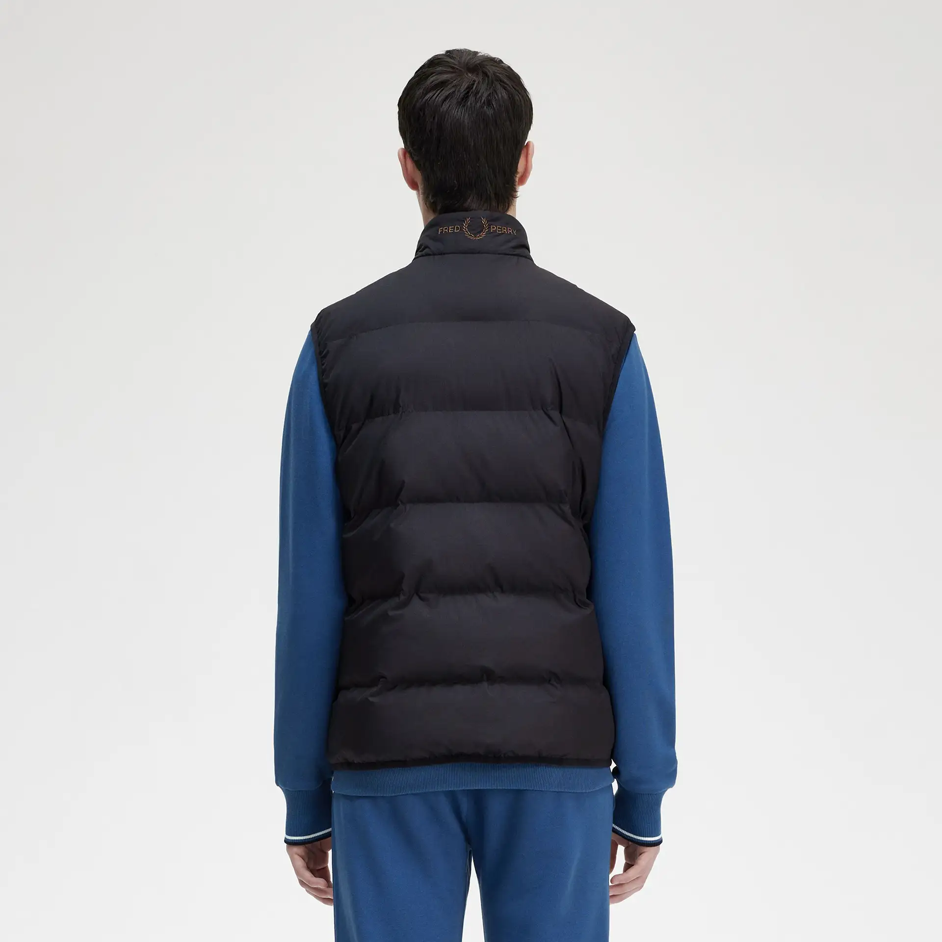 Fred Perry Insulated Gilet Black