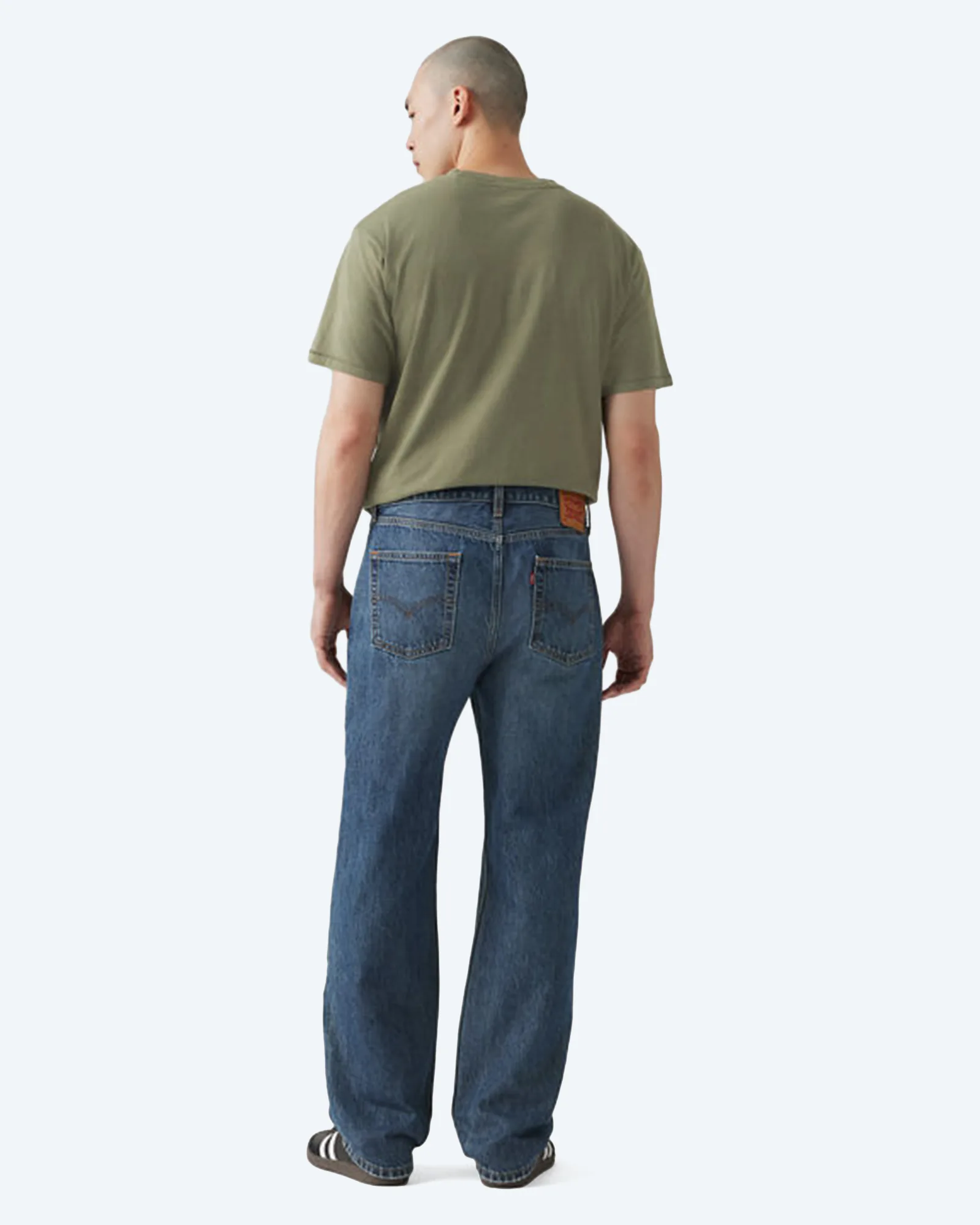 565 Loose Straight Dark Indigo Worn in Jeans Right Mind