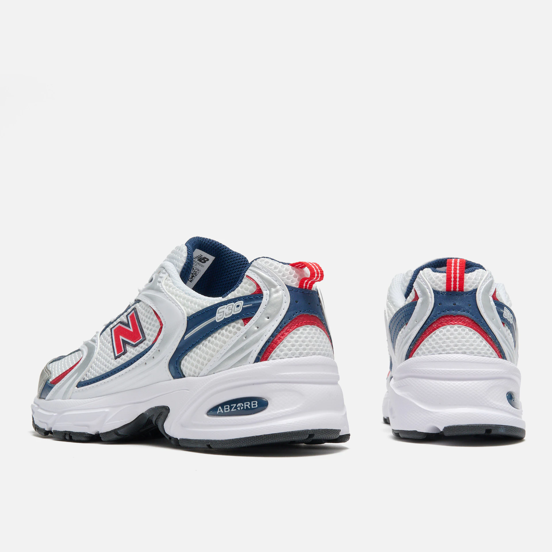 New Balance MR530LO Sneaker White/Silver Metallic/Navy