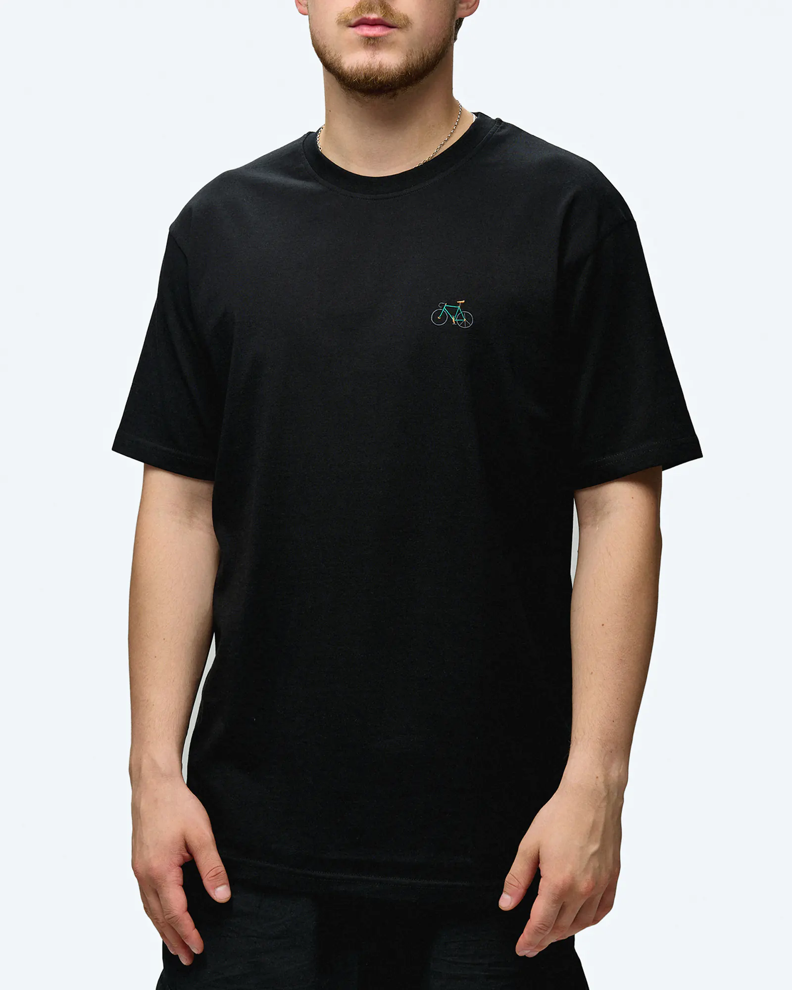 Iriedaily Peaceride Embroidered T-Shirt Black Iriedaily Peaceride Embroidered T-Shirt Black