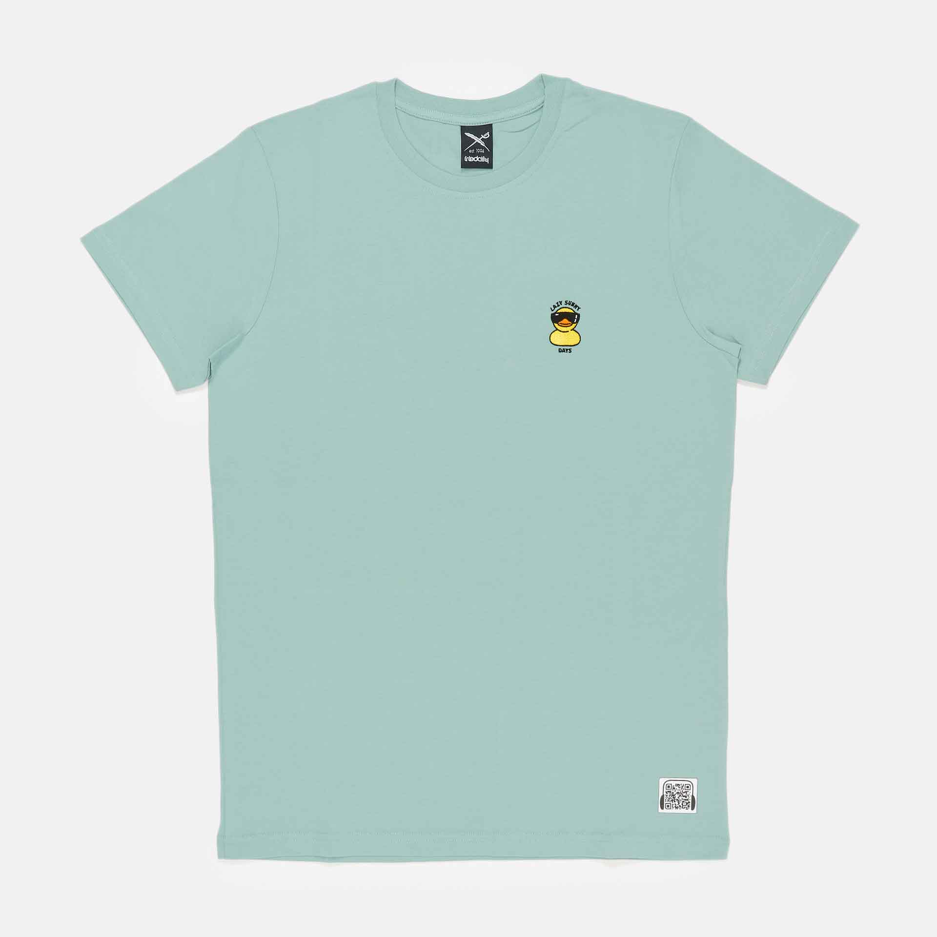 Iriedaily Lazy Sunny Day Embroidered T-Shirt Beryl