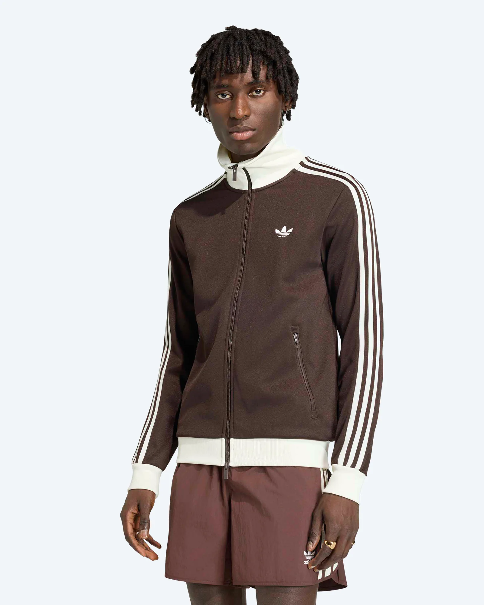 adidas Originals Classics Beckenbauer Track Top Aurora Coffee/Off White