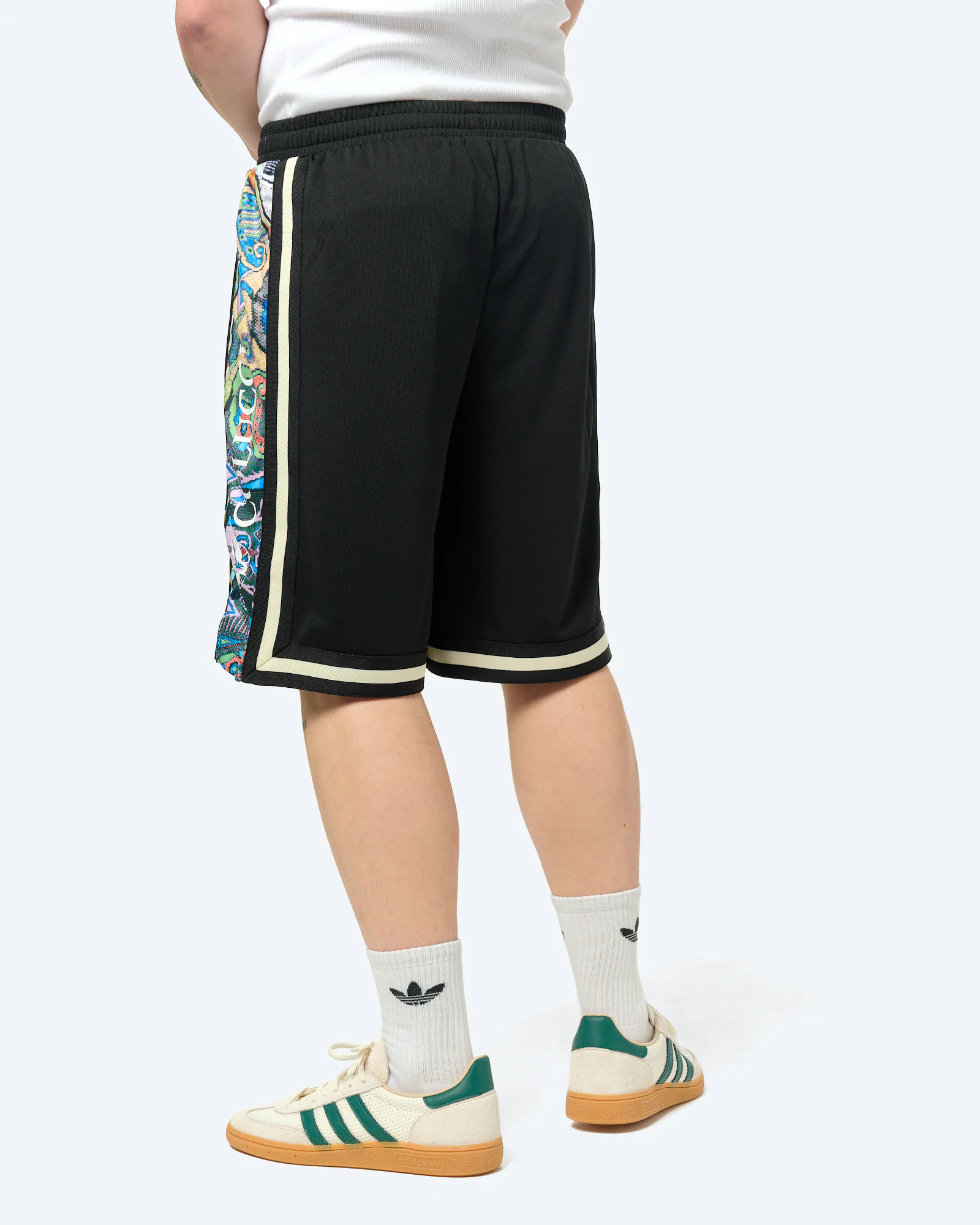 Colucci Signature Basketball Mesh Shorts Black/Aop Multi 