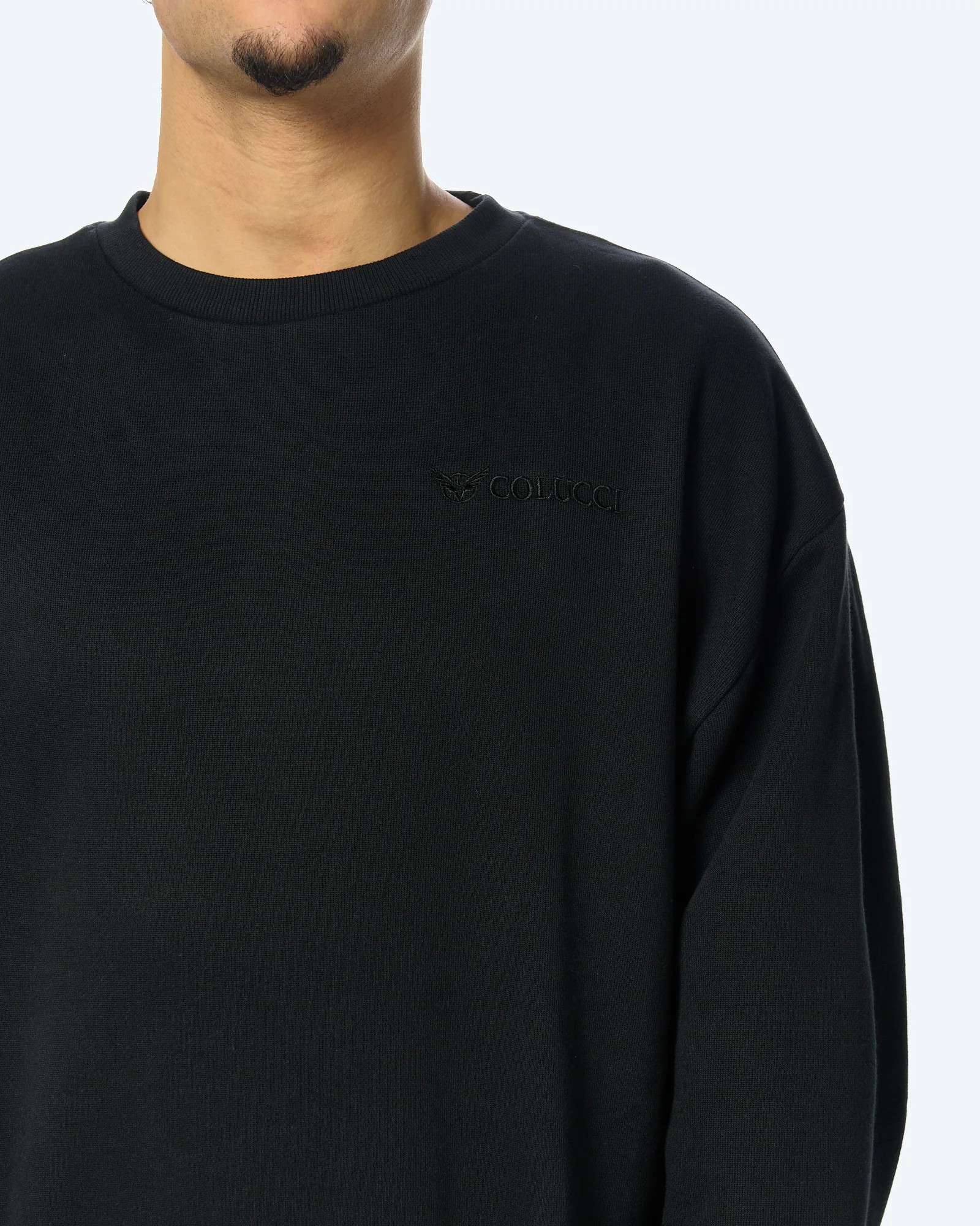 Colucci Crewneck Sweater Ikarus Black