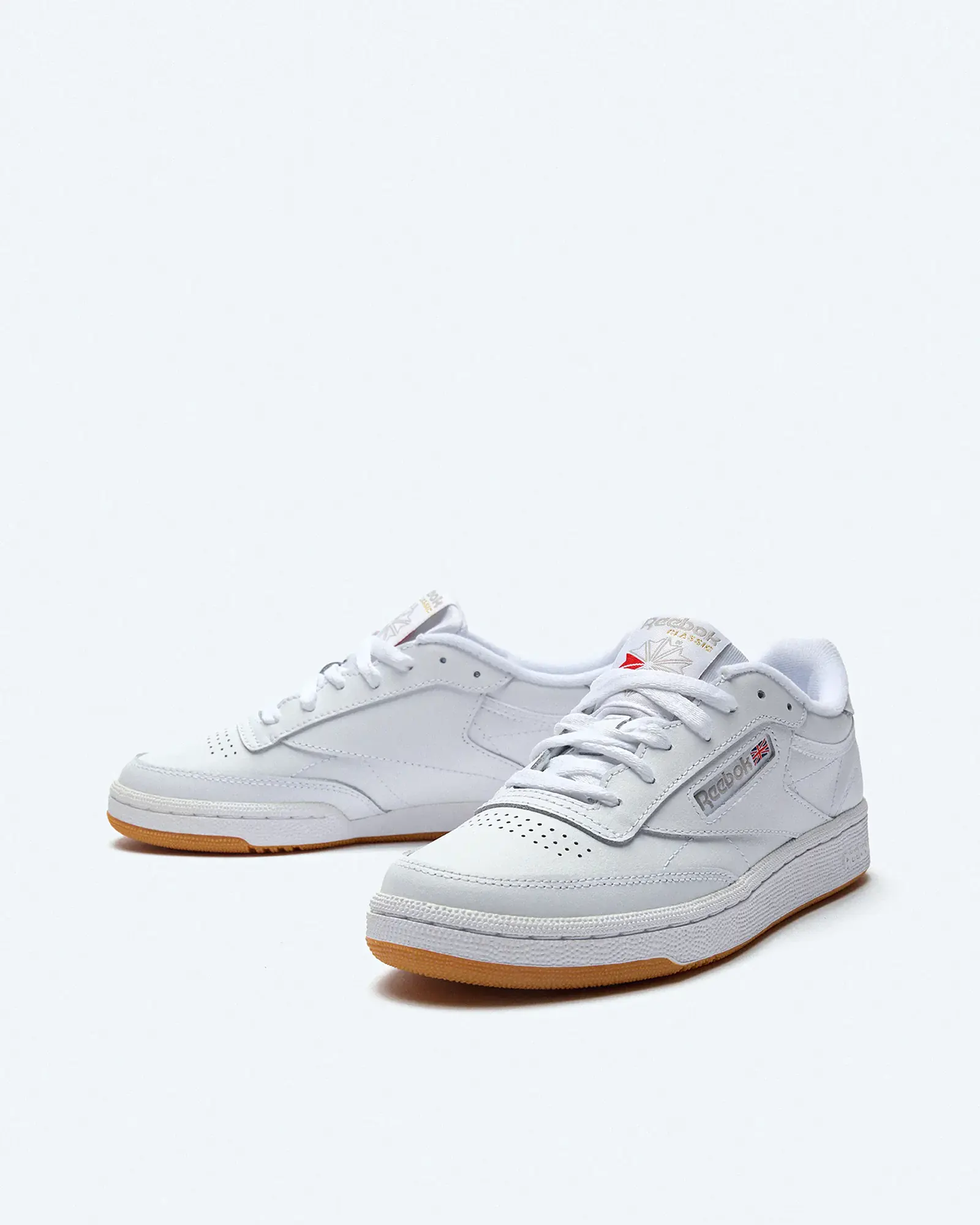 Reebok Club C 85 Sneaker White/Light Grey/Gum Reebok Club C 85 Sneaker White/Light Grey/Gum