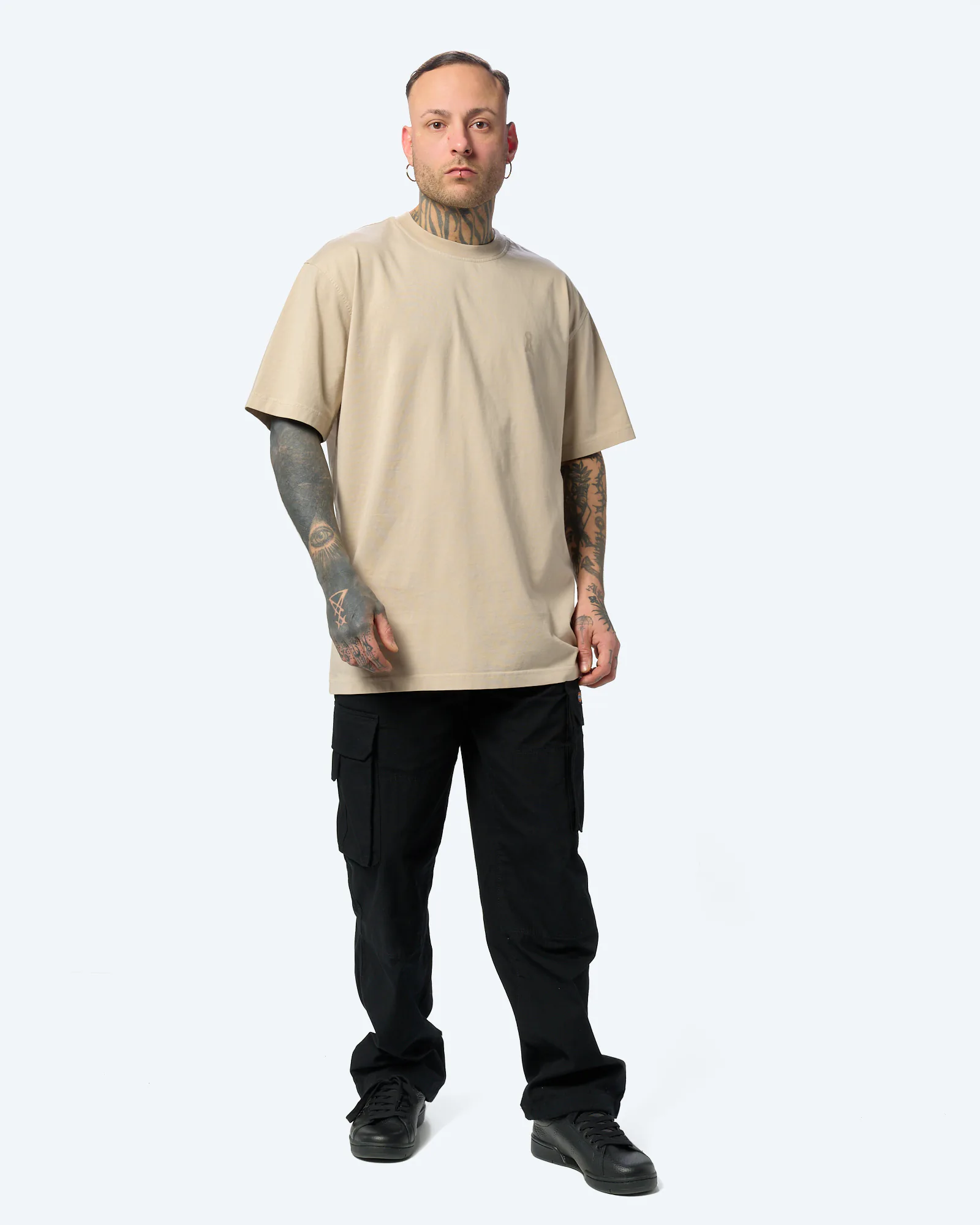 ARMEDANGELS ICONIC Å MAARKOS GD T-Shirt Sand Stone Washed