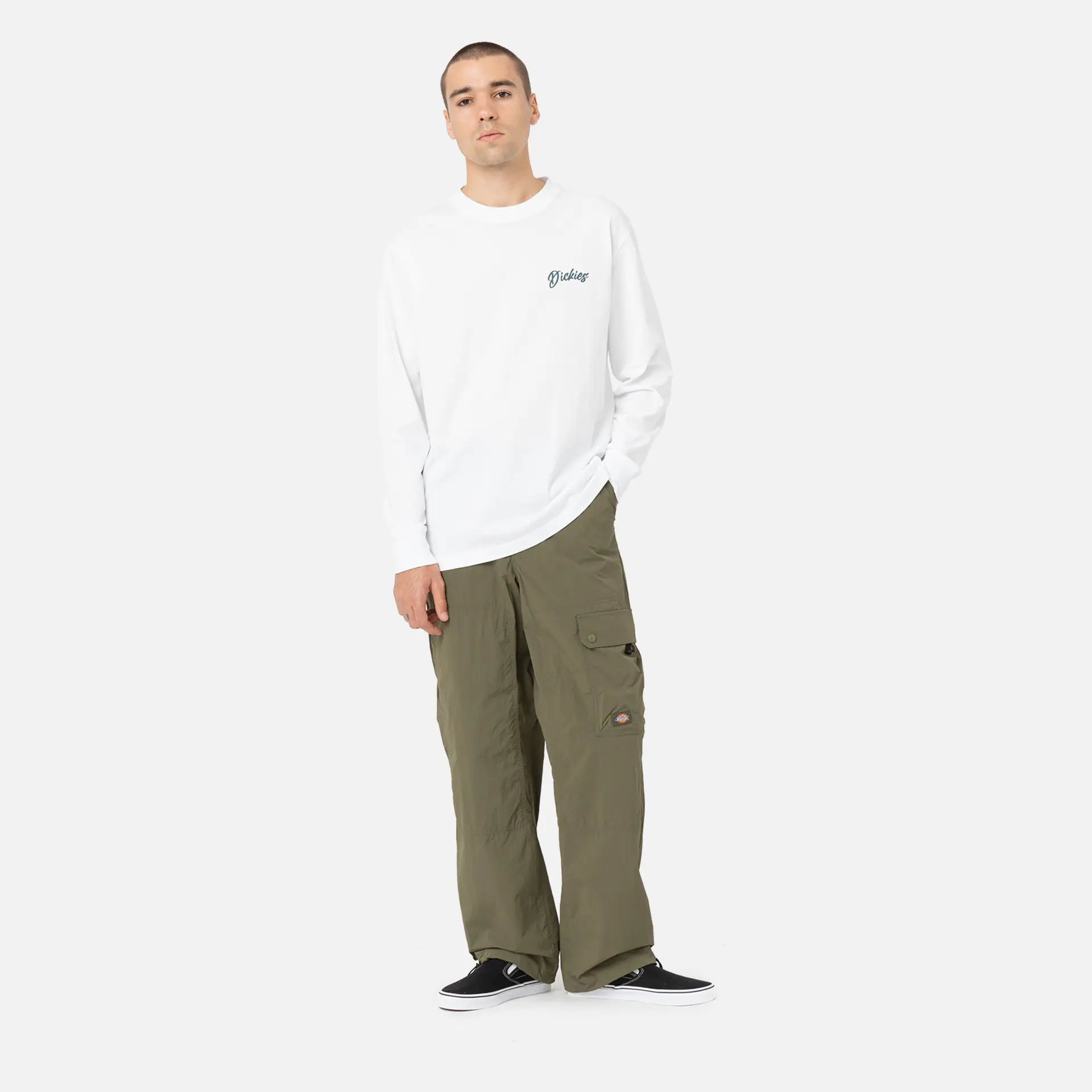Dickies Dighton Longsleeve White