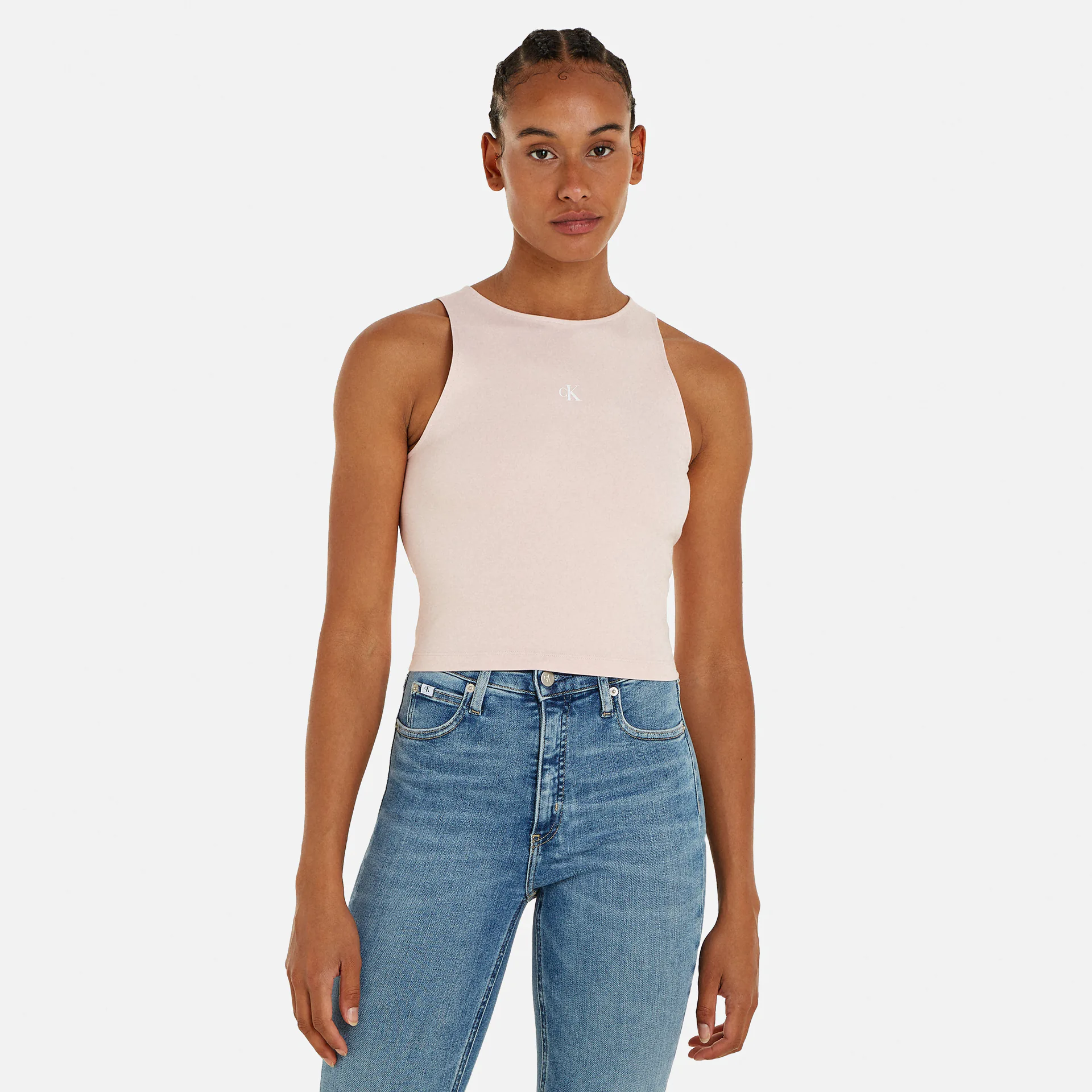 Calvin Klein Jeans Archival Milano Top Sepia Rose