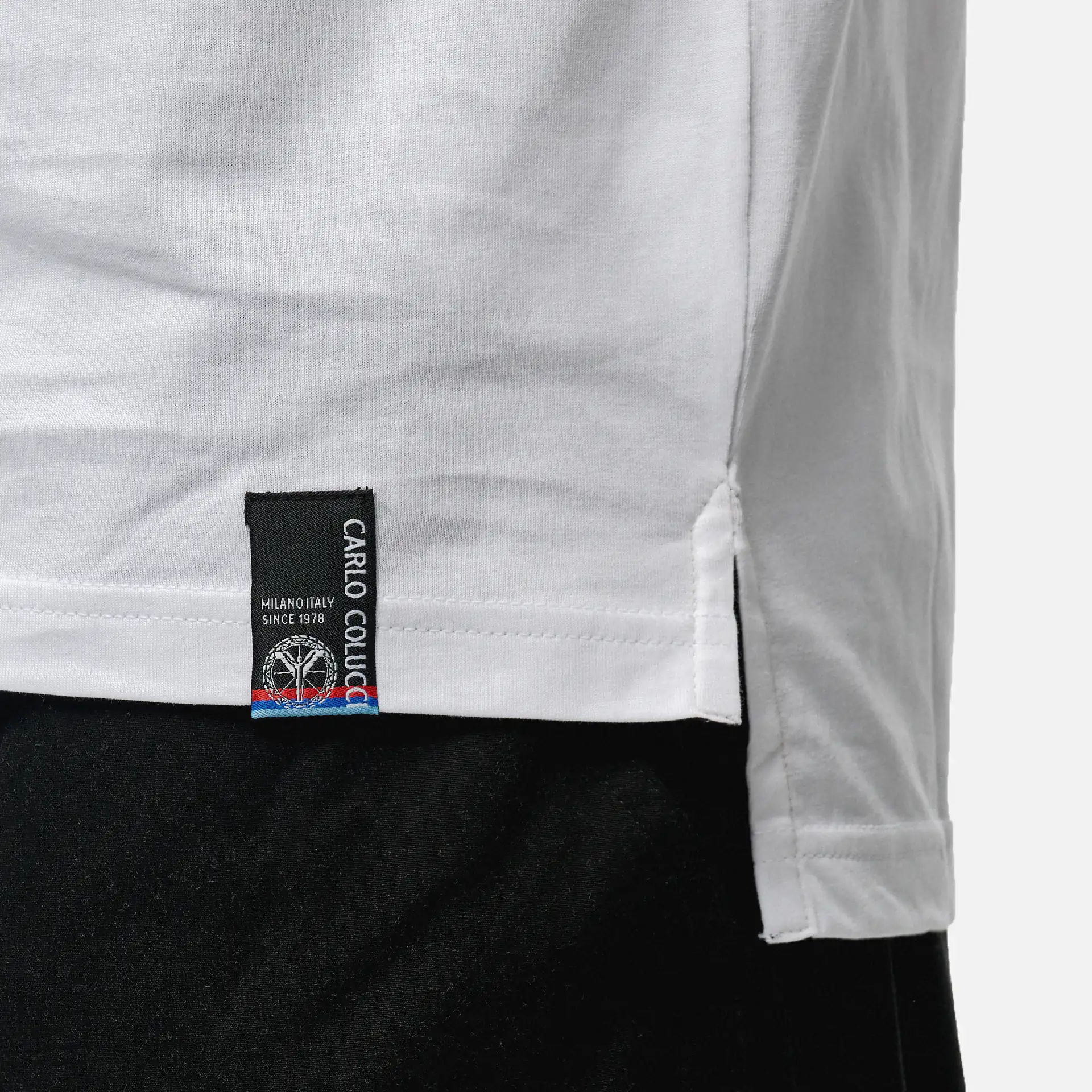 Carlo Colucci Rainbow T-Shirt White