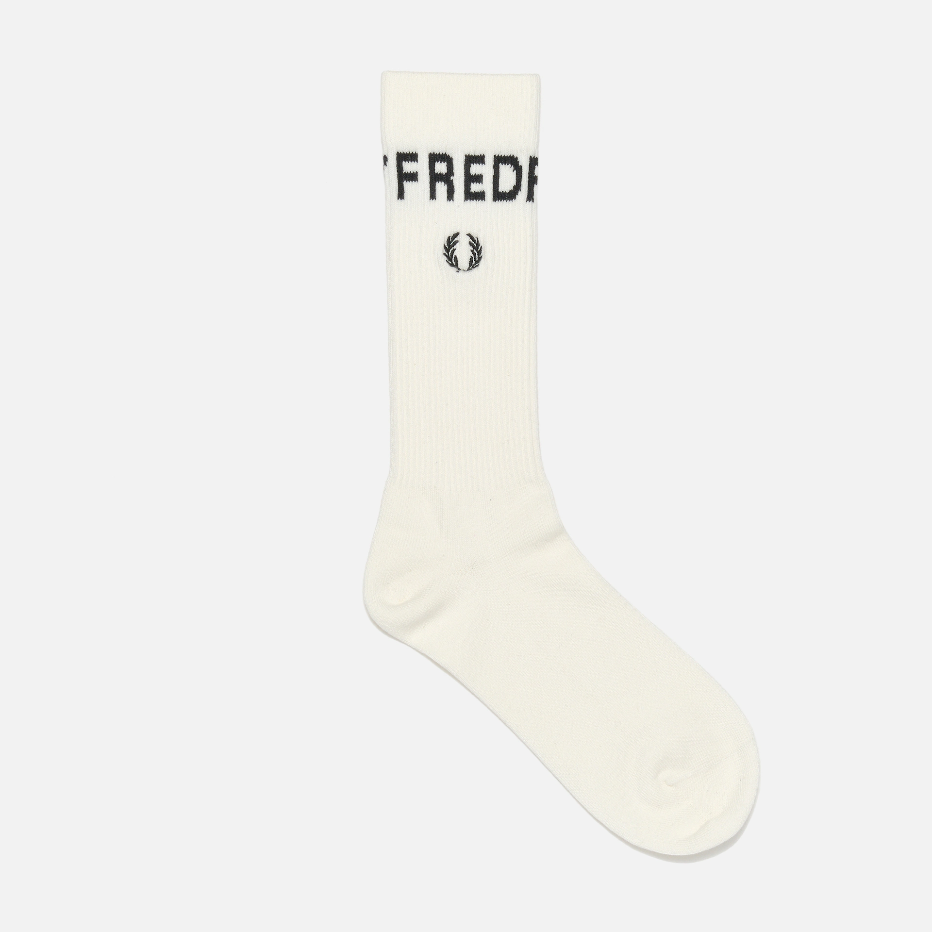 Fred Perry Bold Tipped Socks Snow White