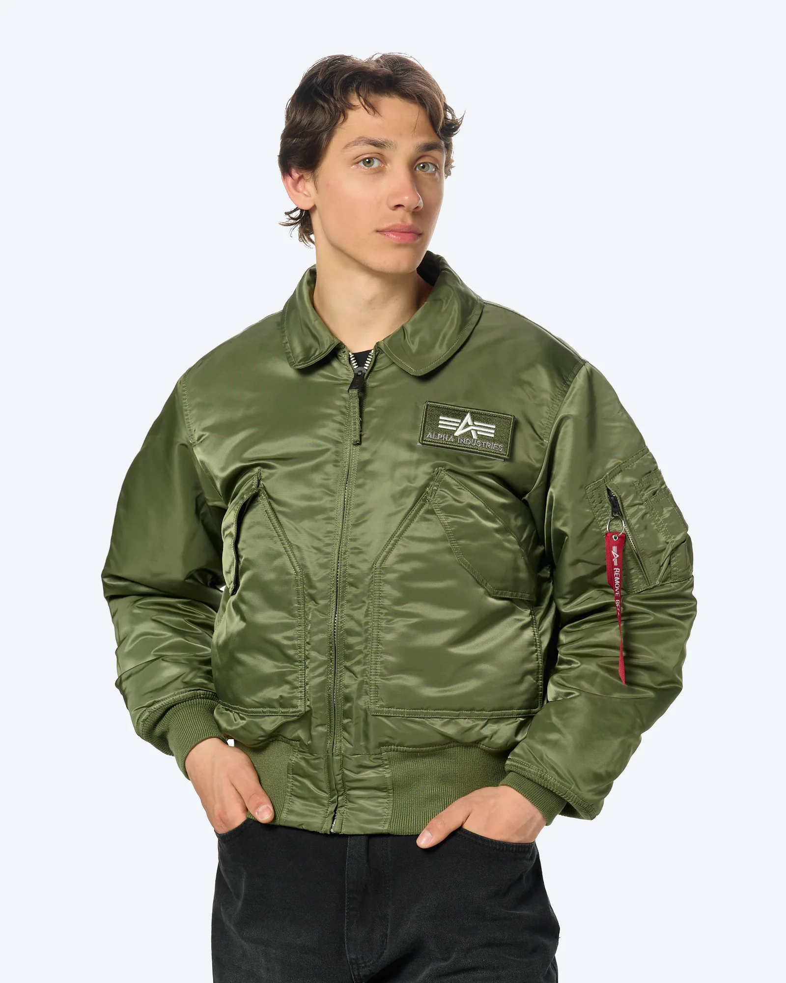 Alpha Industries CWU-45 Heritage Jacket Sage Green 