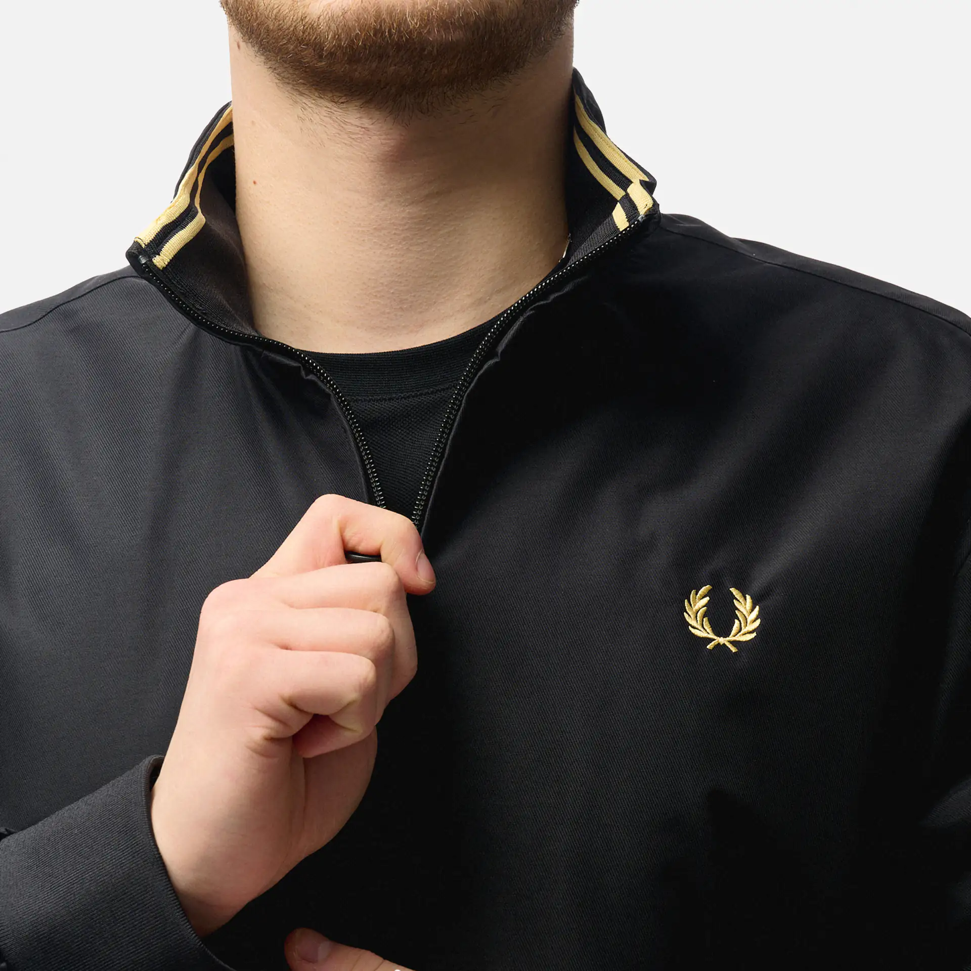 Fred Perry Brentham Jacket Black